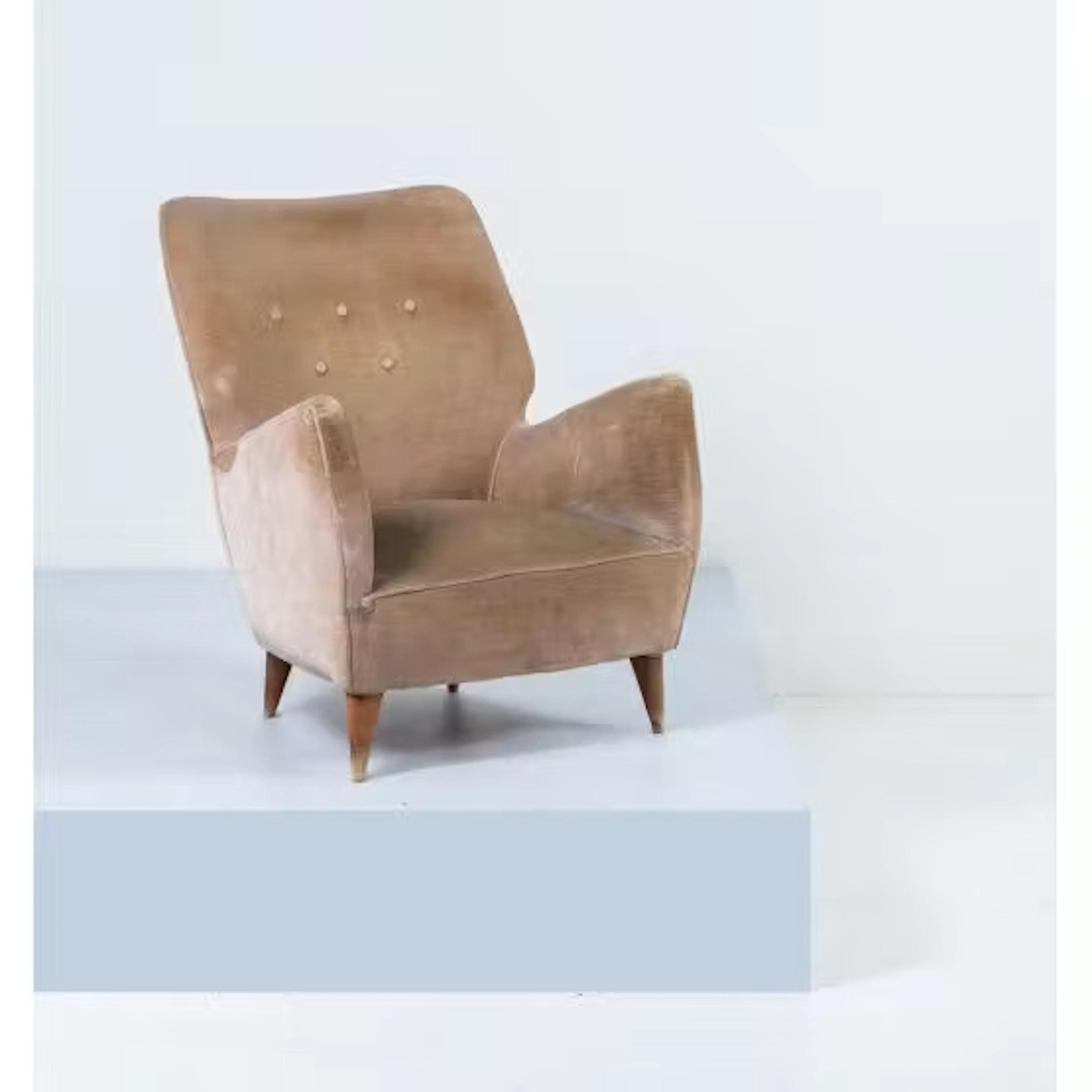 GIO PONTI (Attr.), Poltrona