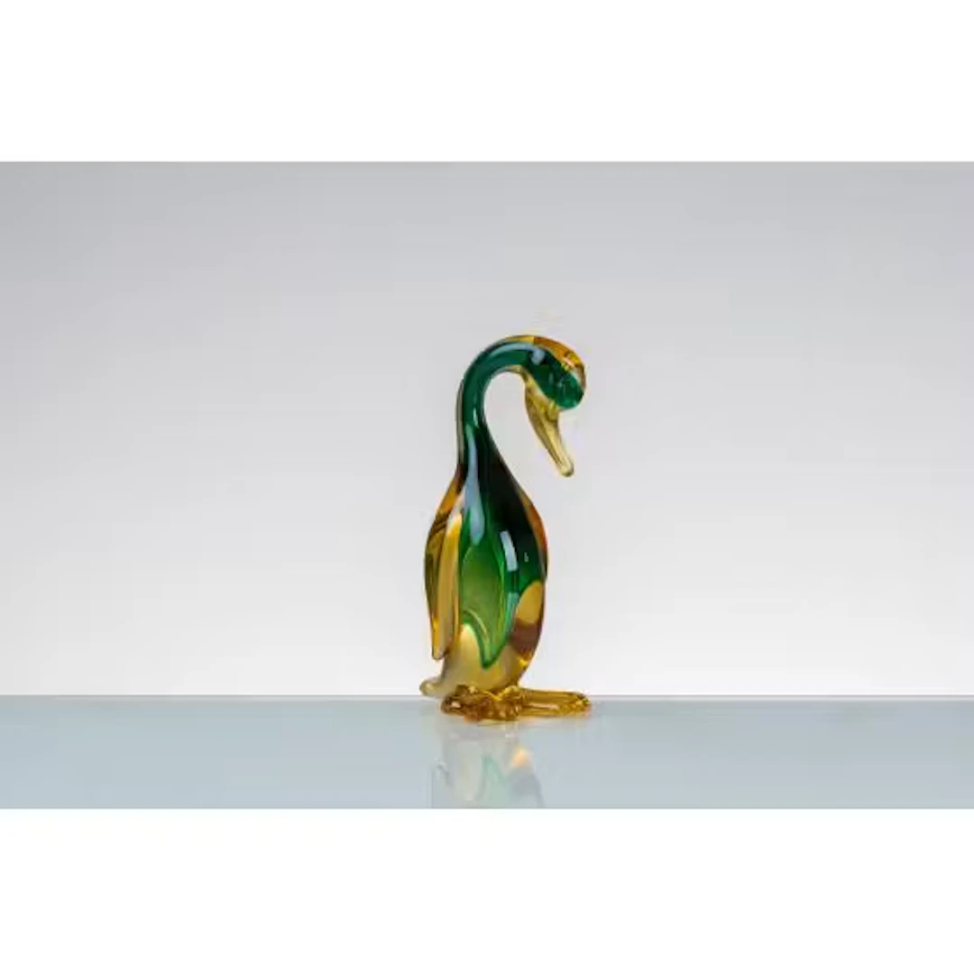 ARCHIMEDE SEGUSO (Attr.), Figura di anatra in vetro