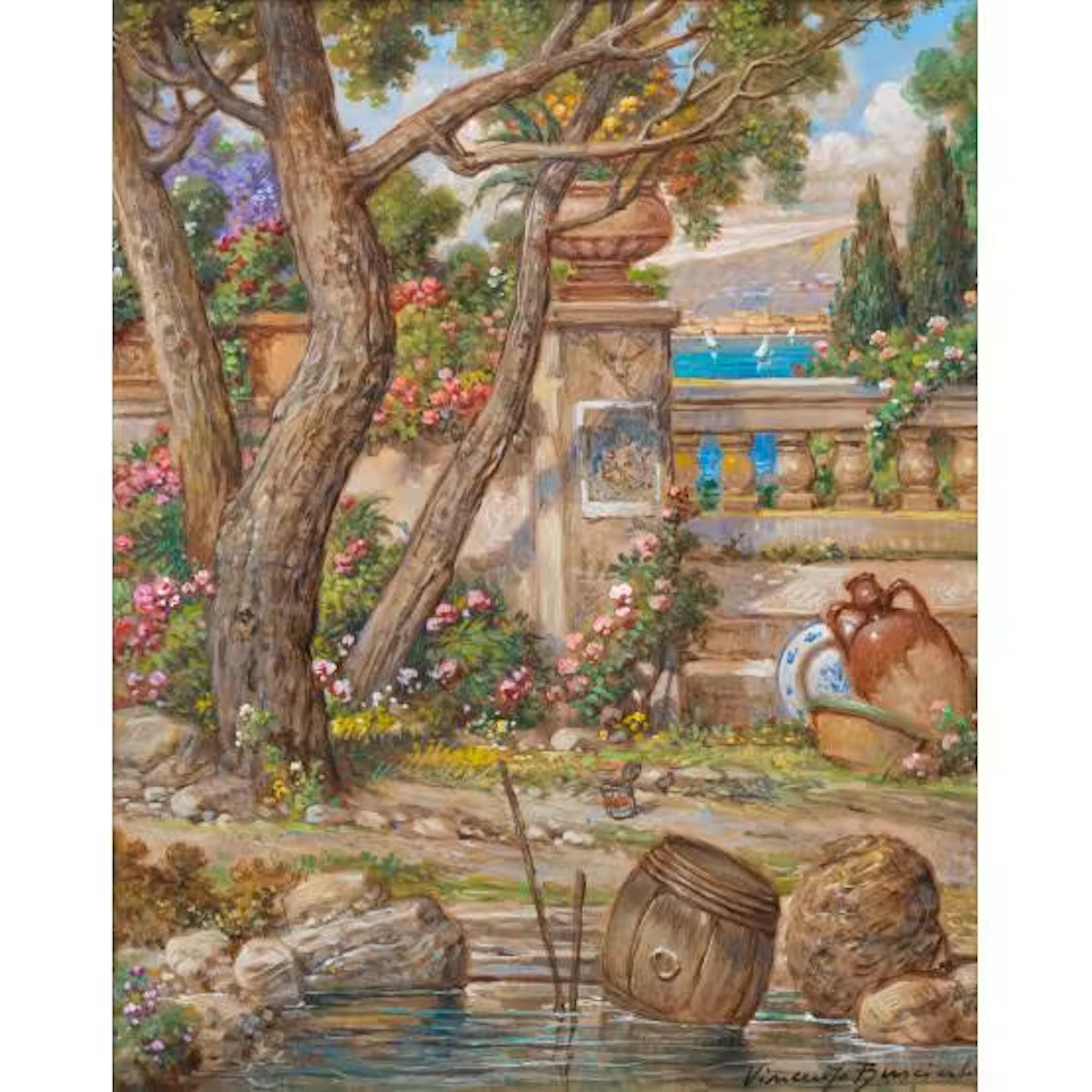 VINCENZO BUSCICCHIO, Olio su tela