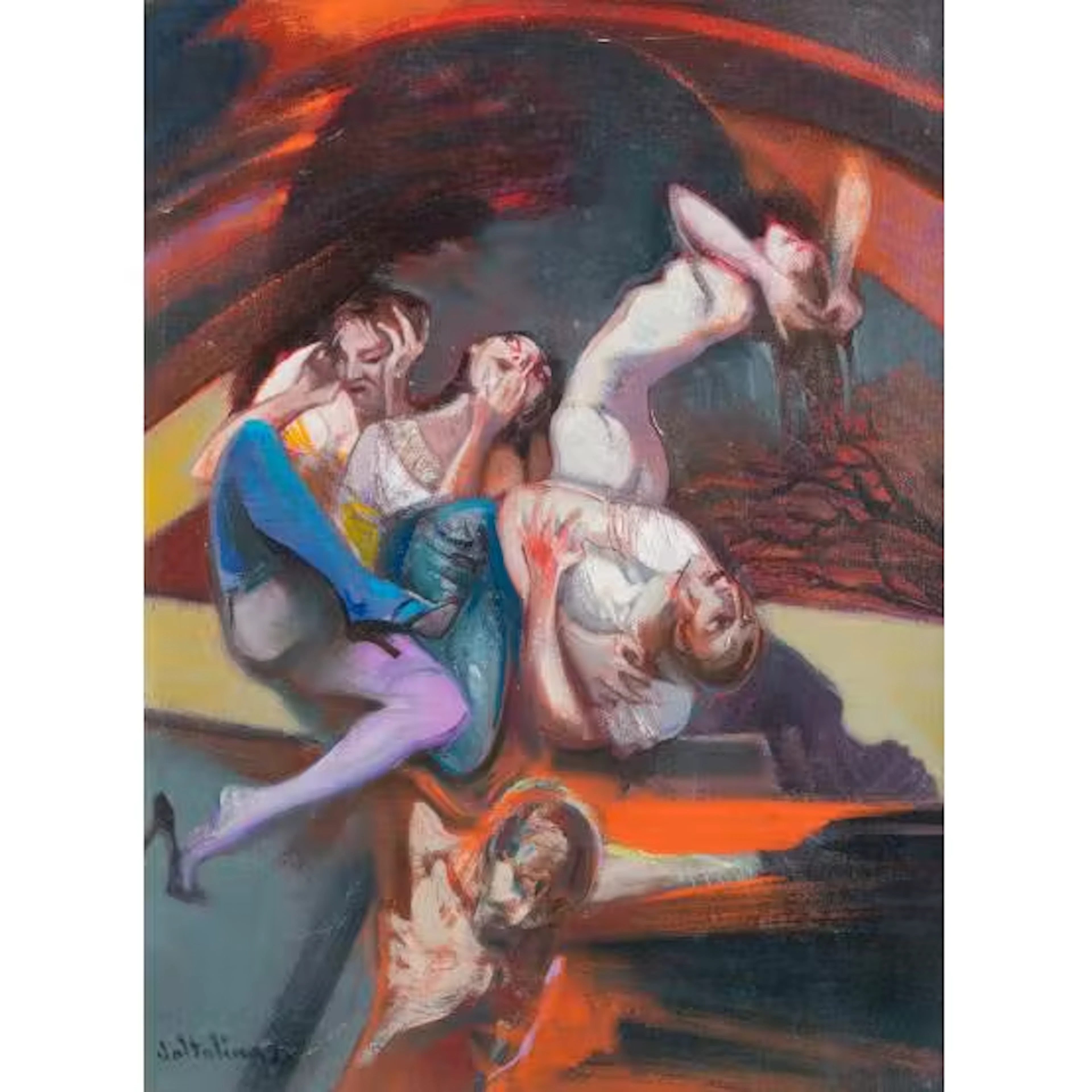 LUIGI VOLTOLINA, Olio su tela