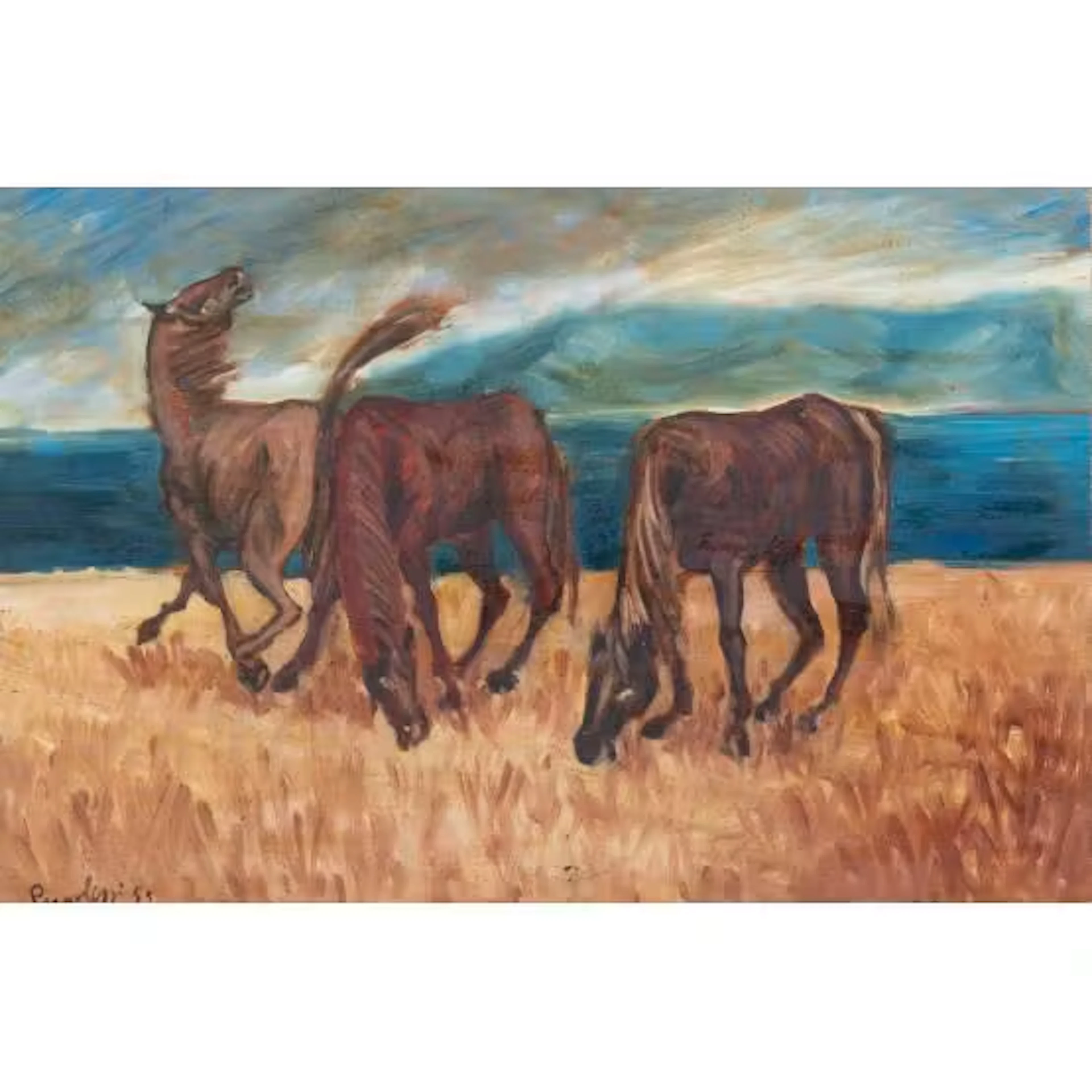 PERGOLIZZI, Olio su tavola