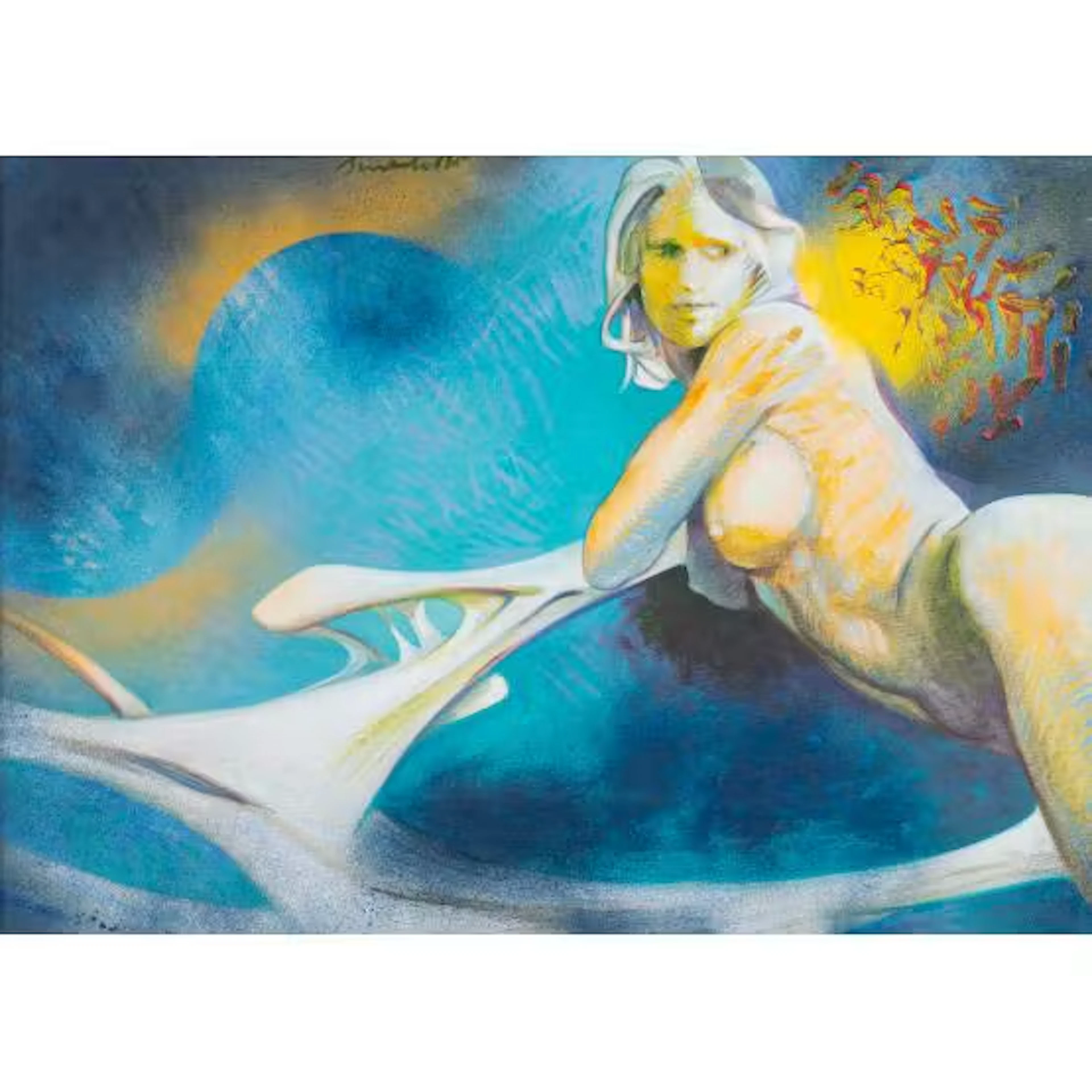 SILVIO BENEDETTO, Olio su tela