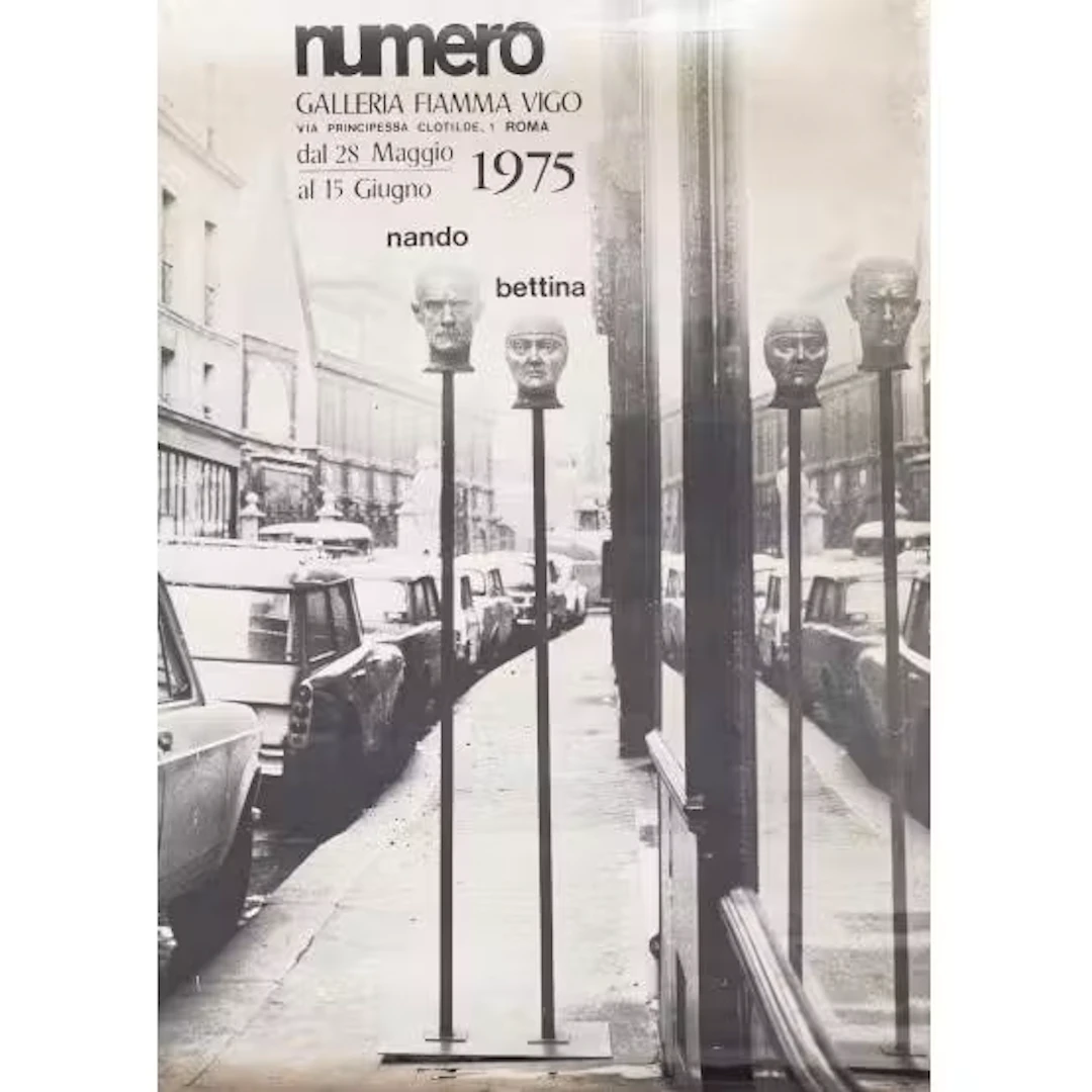 NUMERO GALLERIA FIAMMA VIGO DAL 28 MAGGIO AL 15 GIUGNO 1975 ...