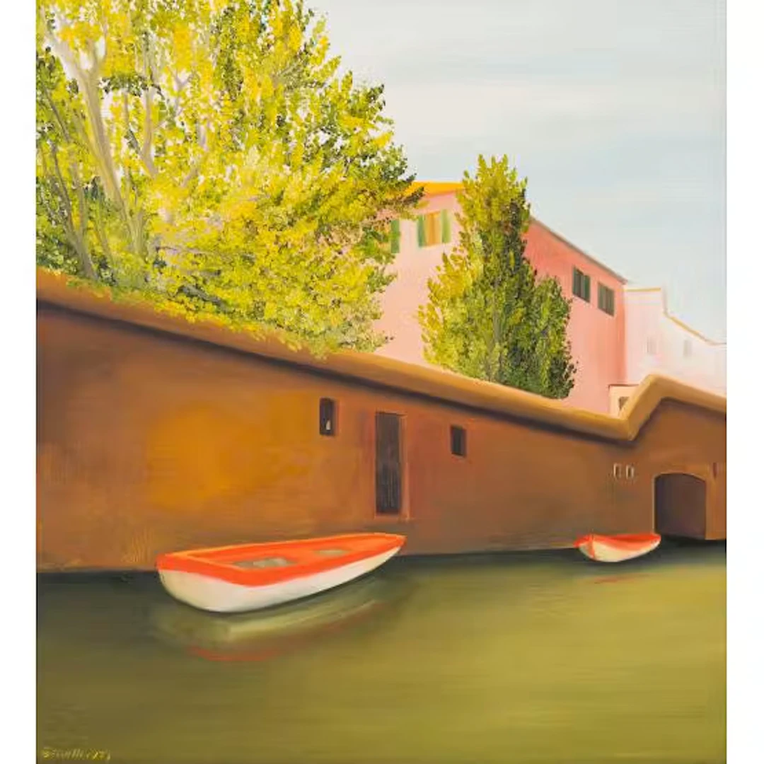 GIANCARLO BENELLI, Olio su tela