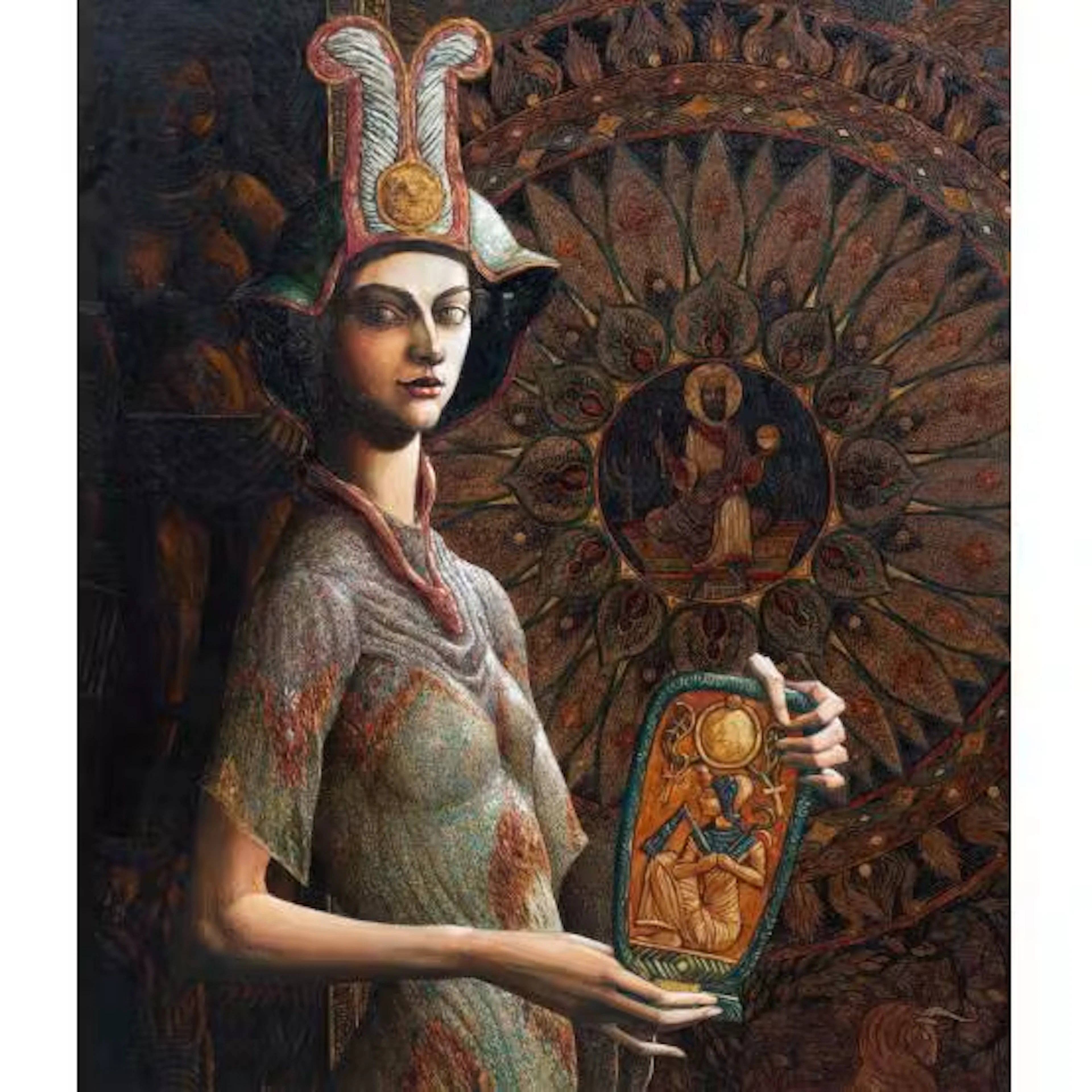 ALBERTO ABATE, Olio su tela