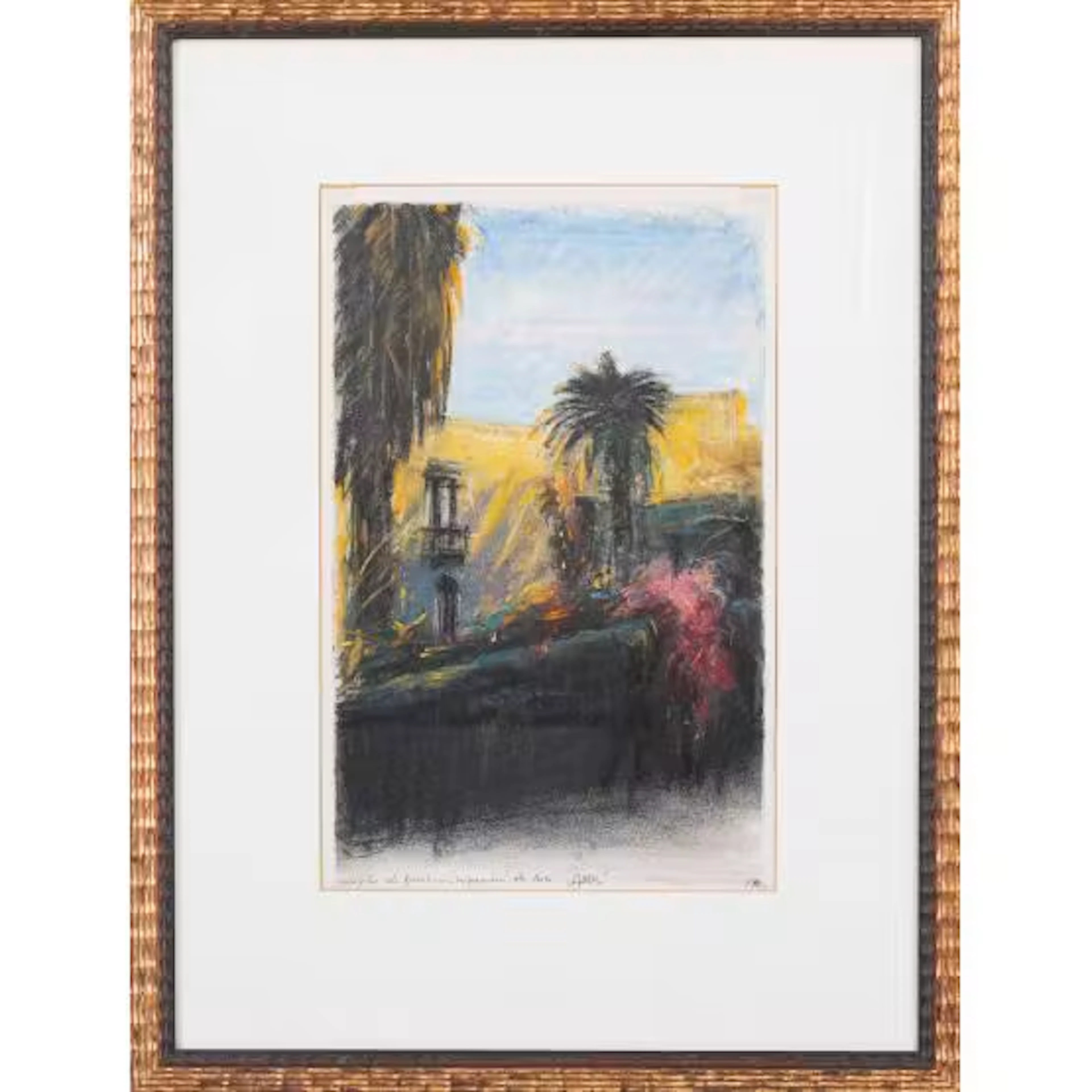 VINCENZO NUCCI, Pastello su carta