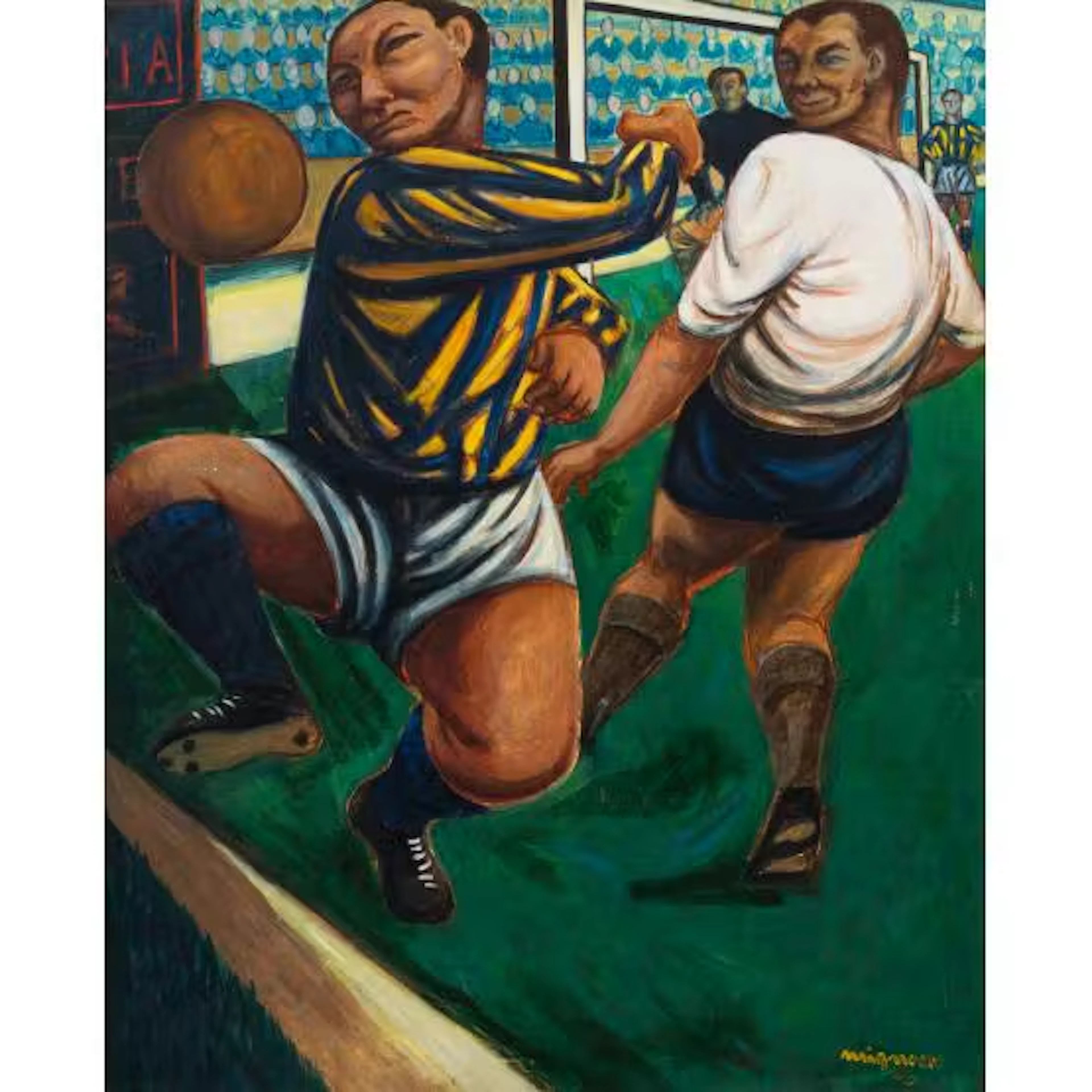 GIUSEPPE MIGNECO, Olio su tela