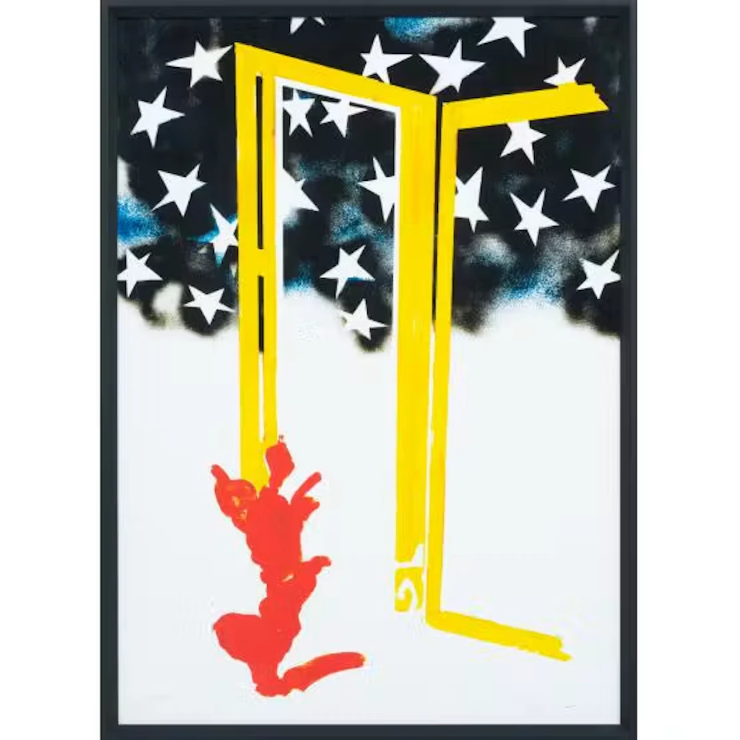 MARIO SCHIFANO, Serigrafia a colori