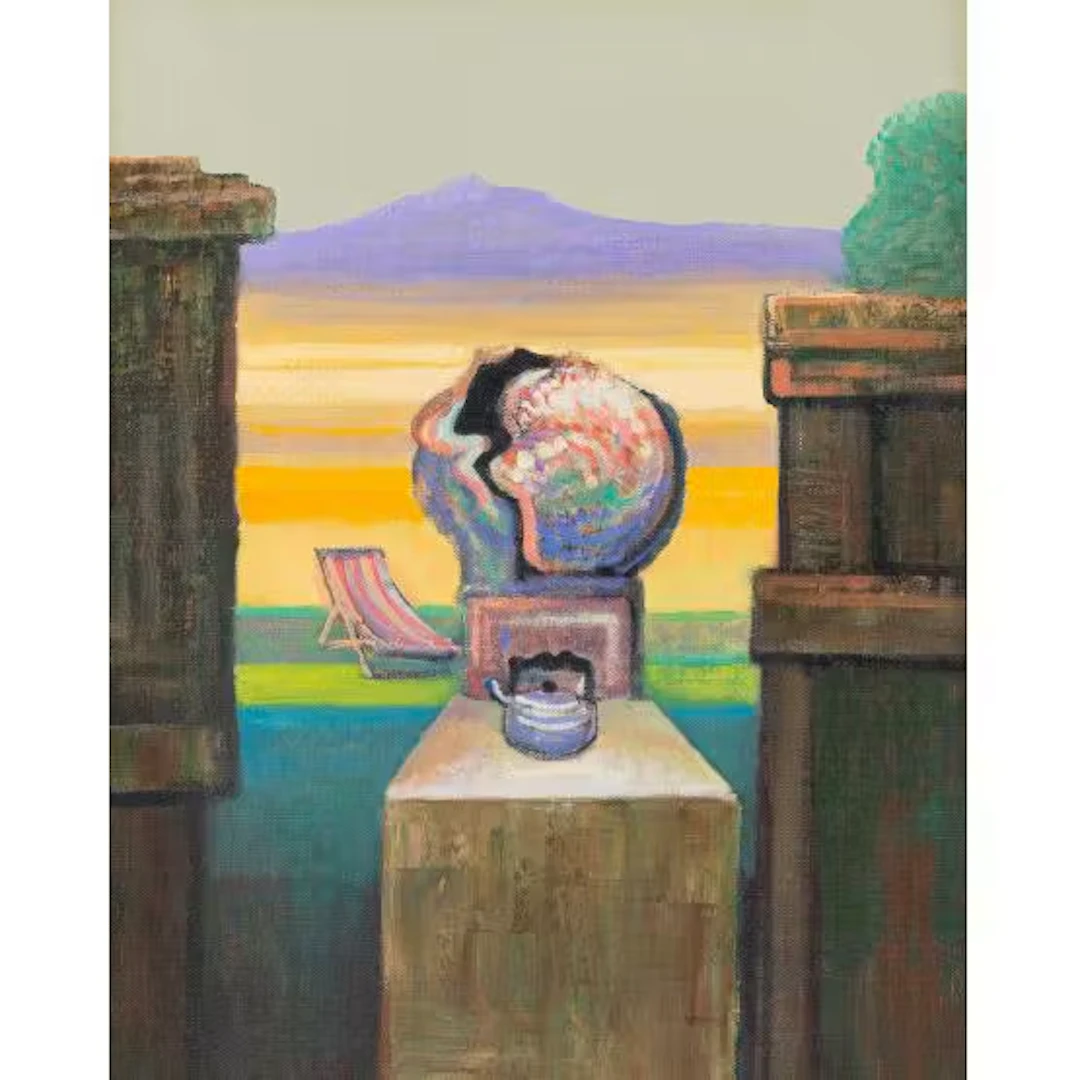 JOHN PICKING, Olio su tela