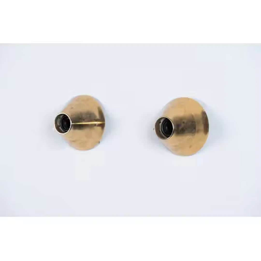 PRODUZIONE ITALIANA 1980 ca., Due lampade da soffitto/parete