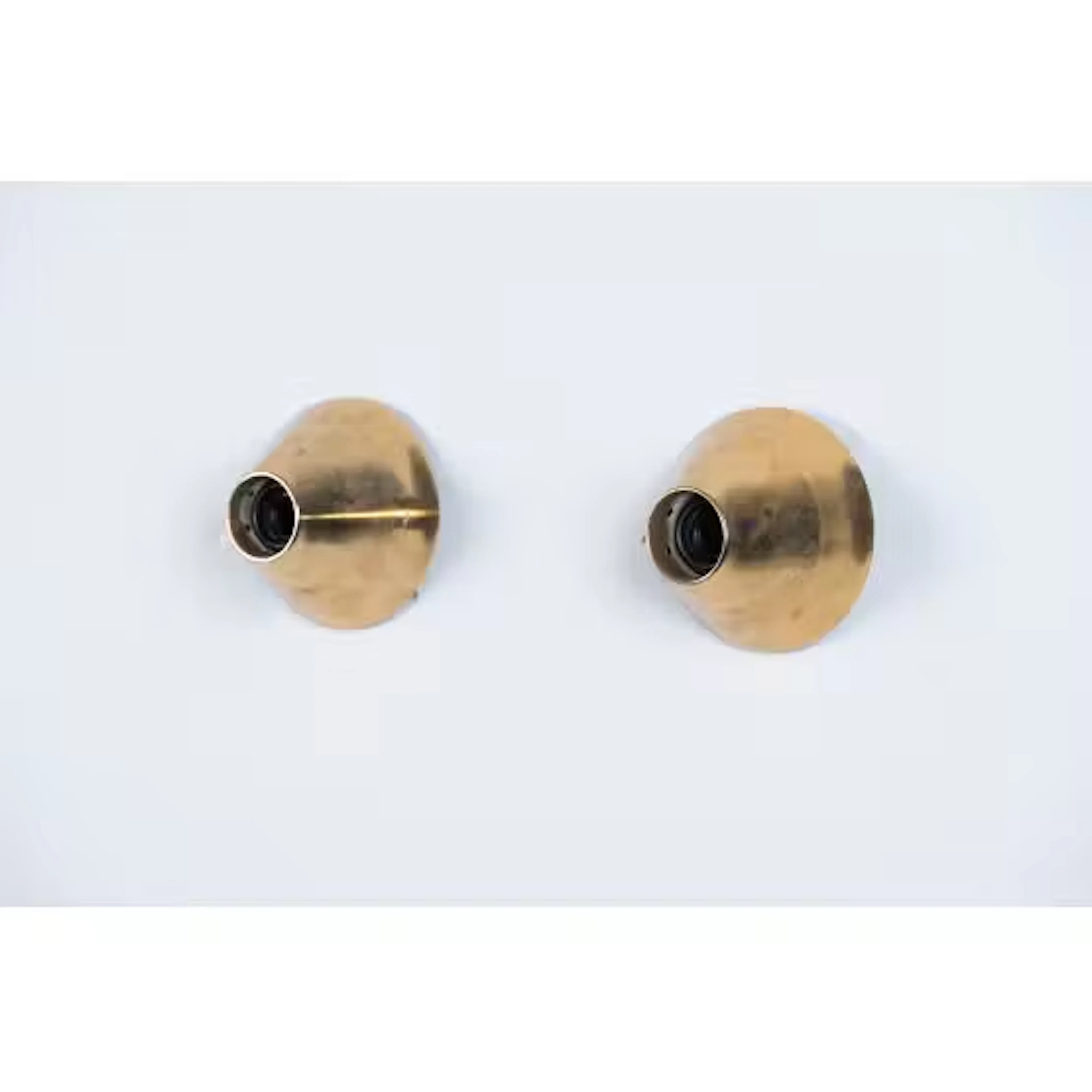 PRODUZIONE ITALIANA 1980 ca., Due lampade da soffitto/parete