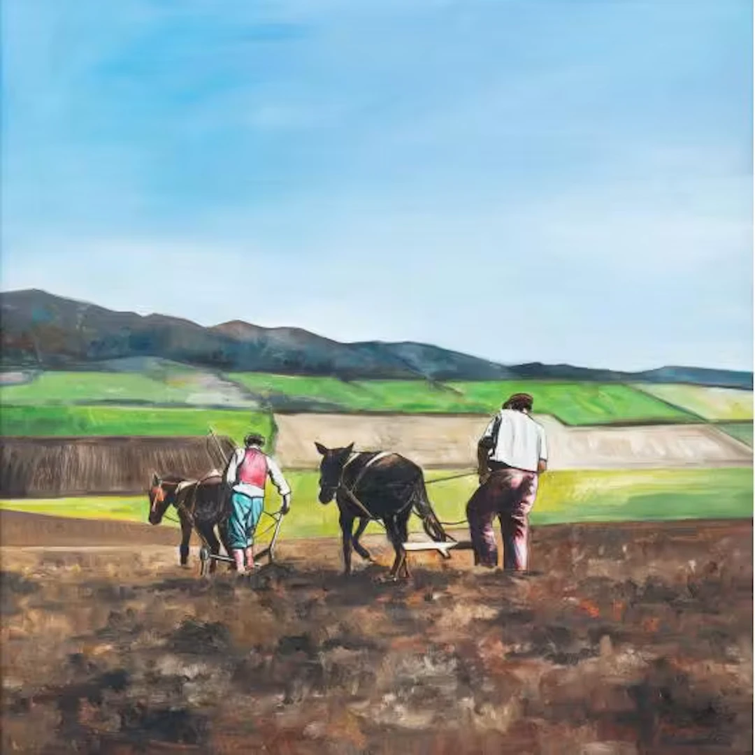 GIANNI ROLANDI, Olio su tavola