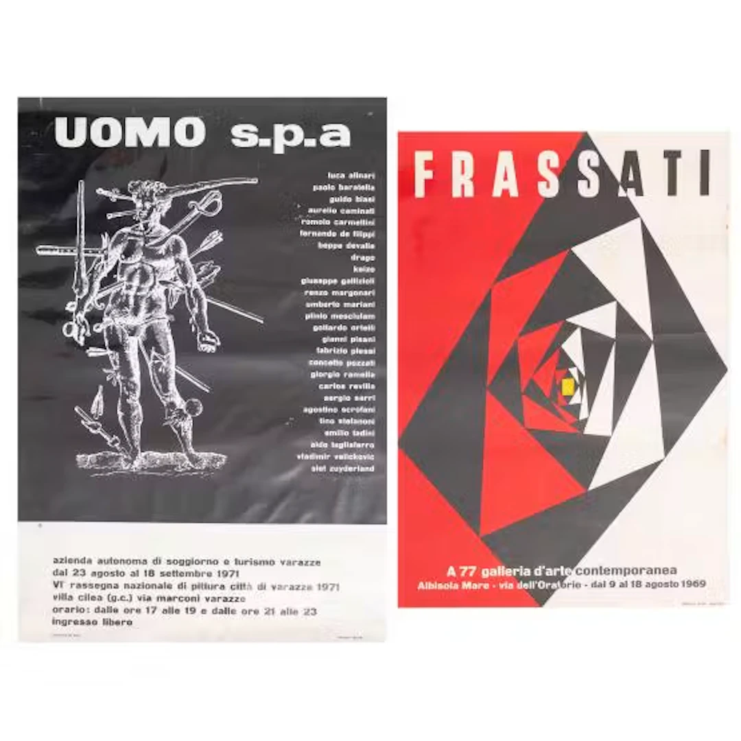 DUE POSTER / MANIFESTI