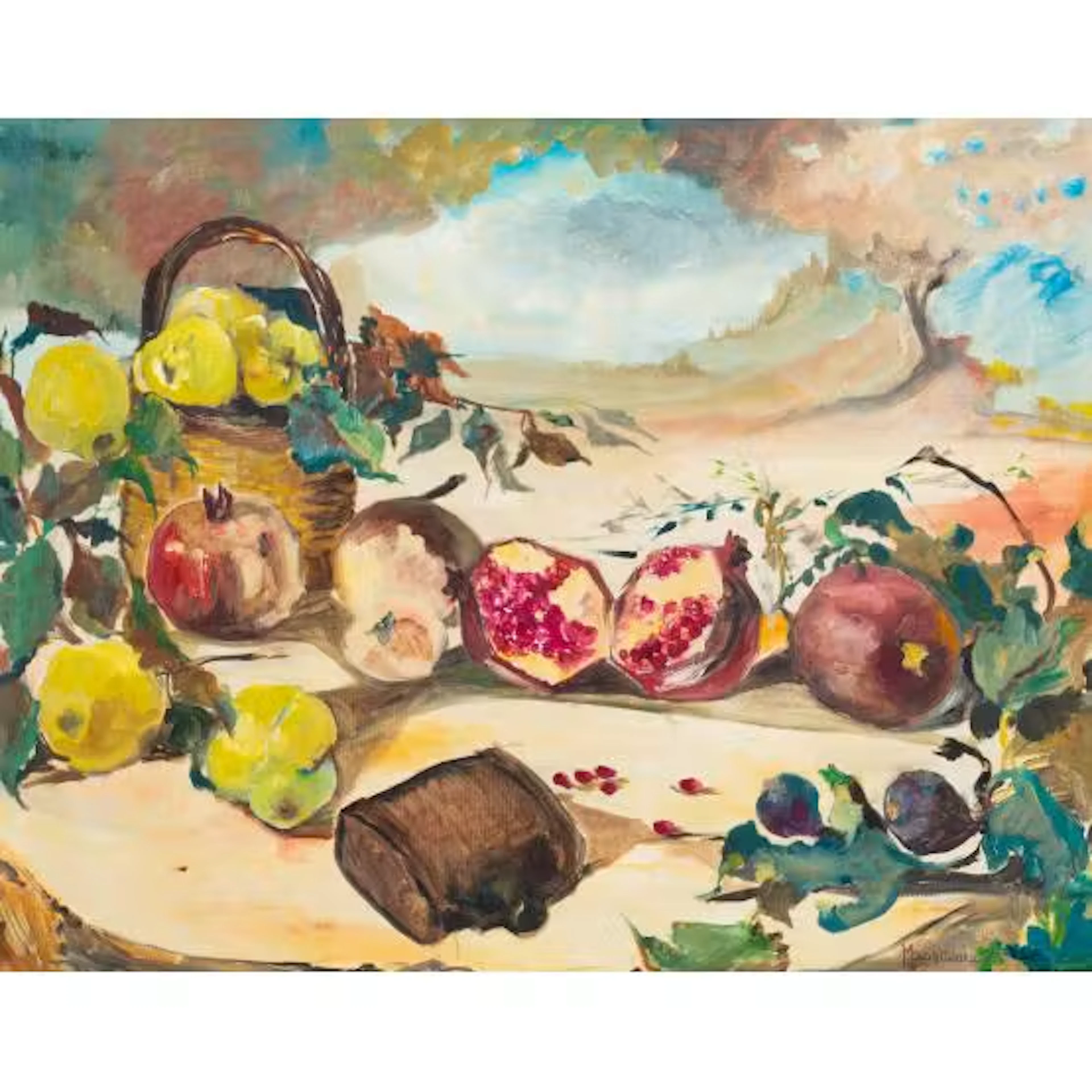 ITALO MANGIAMELI, Olio su tela
