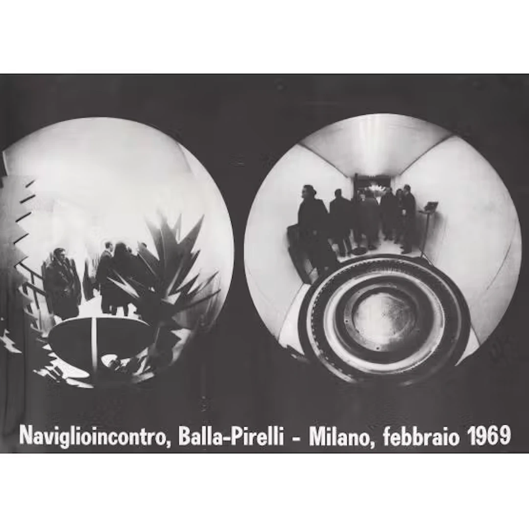 NAVIGLIOINCONTRO, BALLA – PIRELLI – MILANO, FEBBRAIO 1969