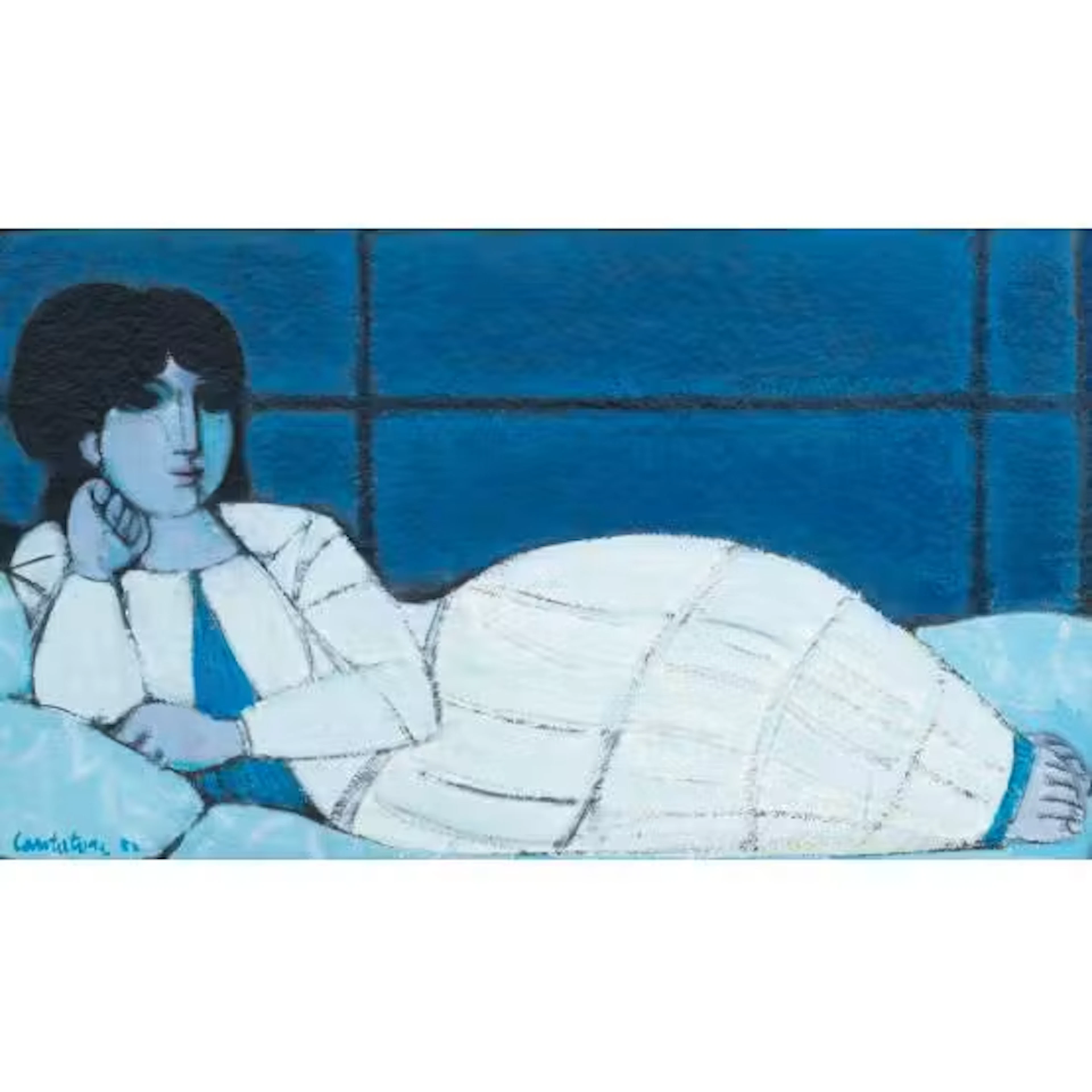 DOMENICO CANTATORE, Olio su faesite