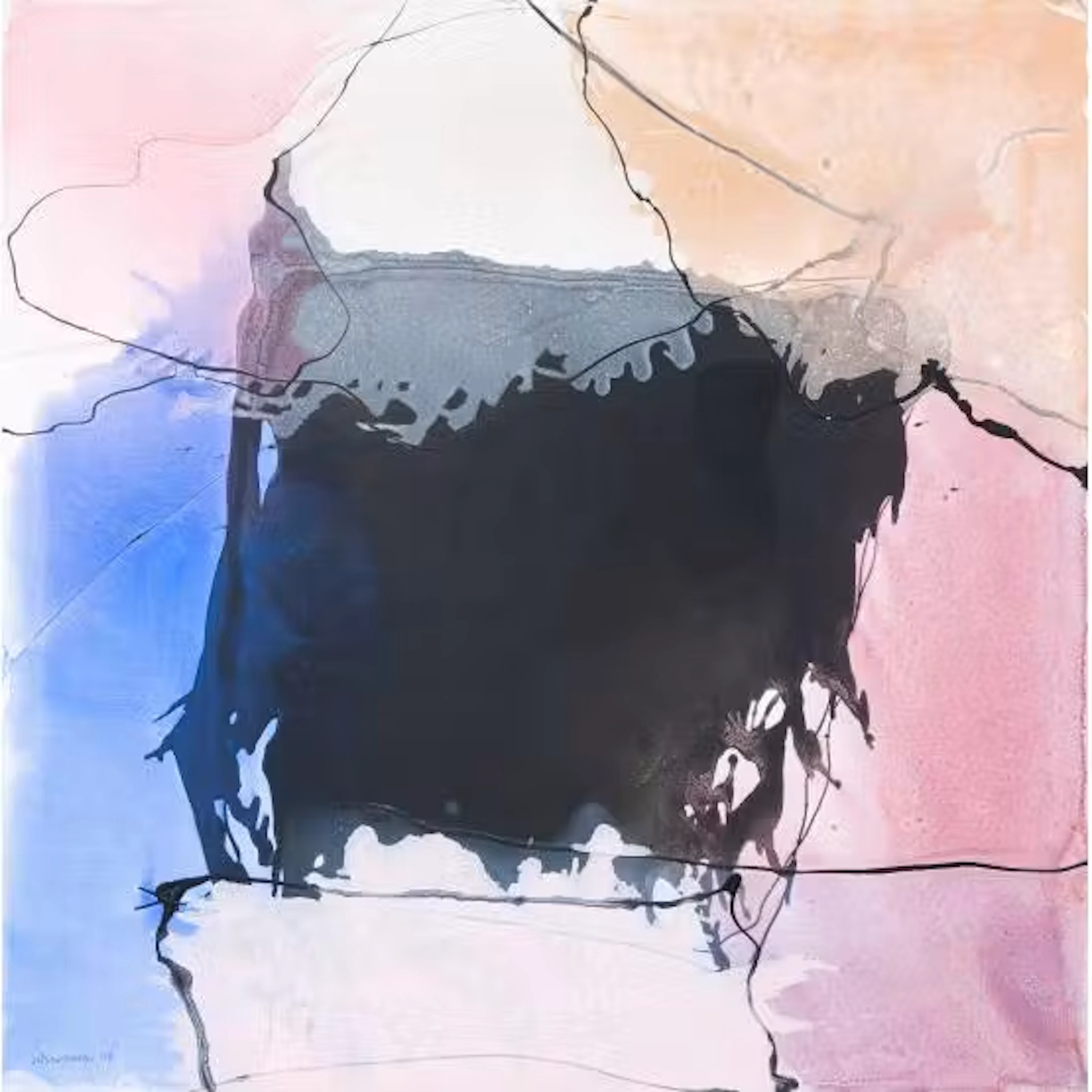 PAOLO SCHIAVOCAMPO, Olio su tela