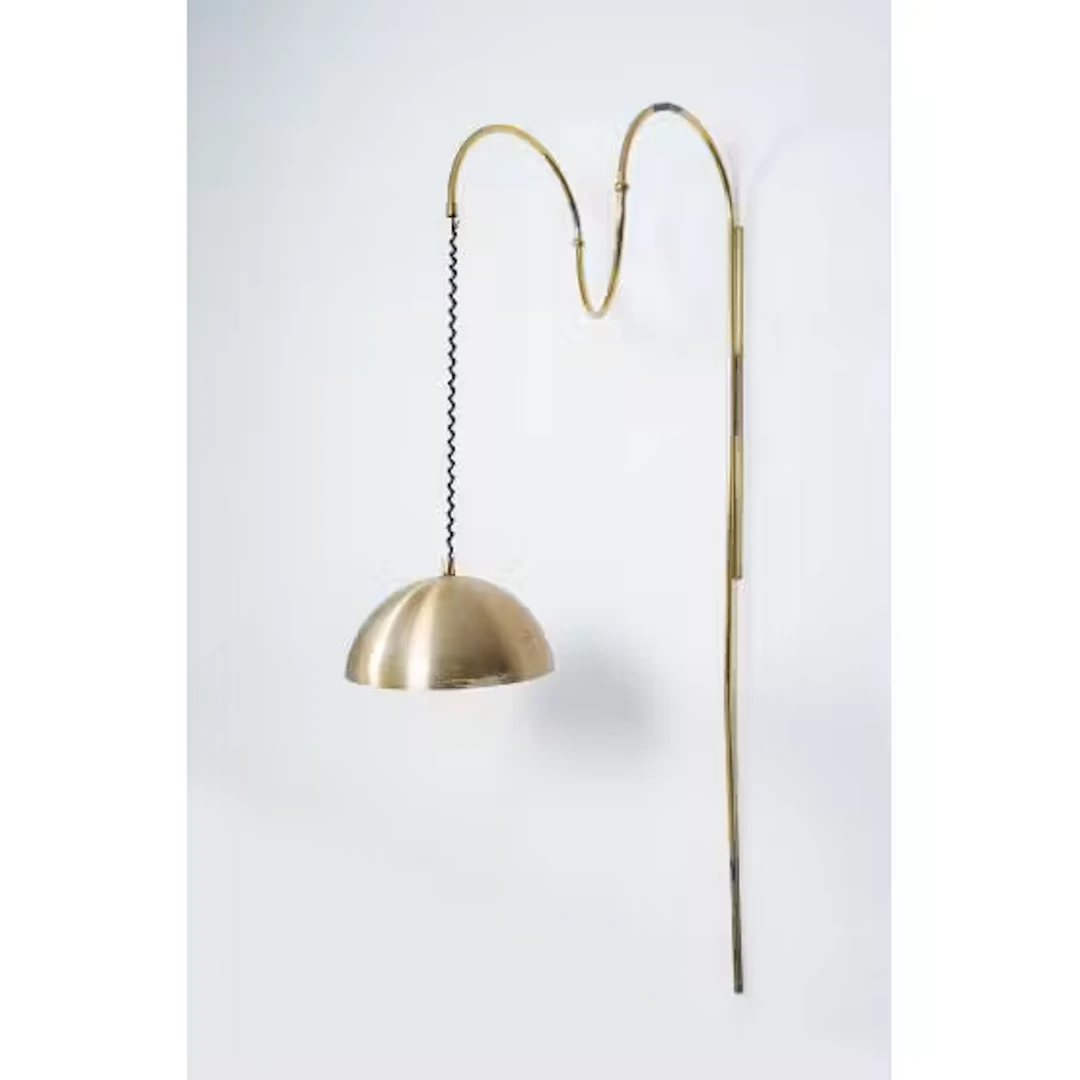 PRODUZIONE ITALIANA 1980 ca., Lampada da parete