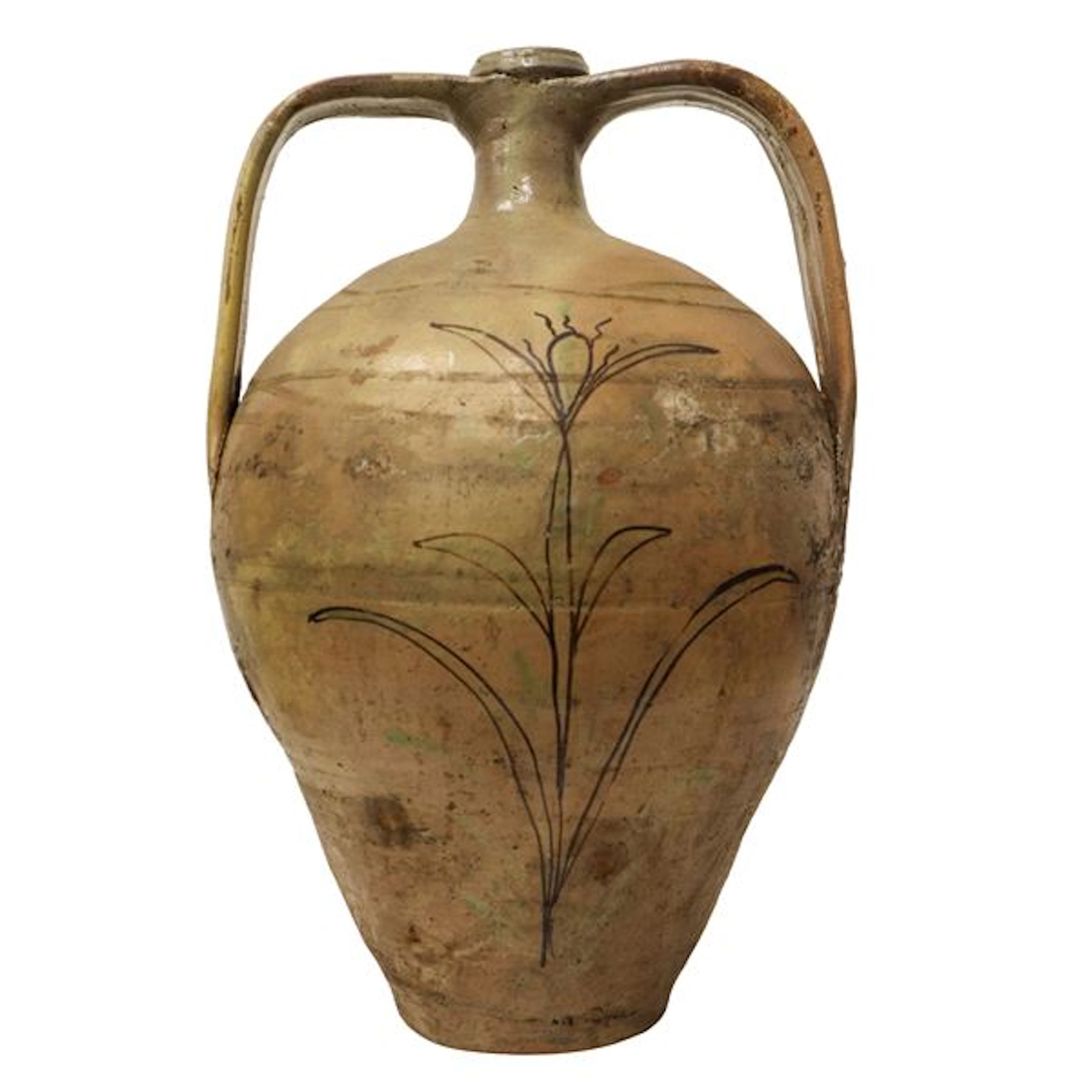 Anfora con decoro a foglia sul fronte, 1832