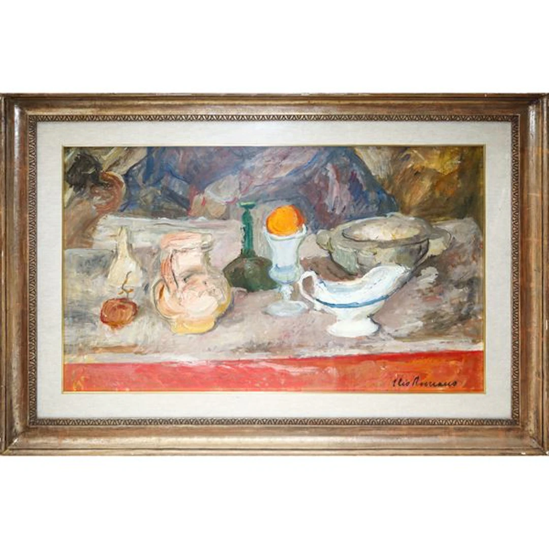 Natura morta, 1983 - Elio Romano (Trapani, 1909 - Catania, 1996)
