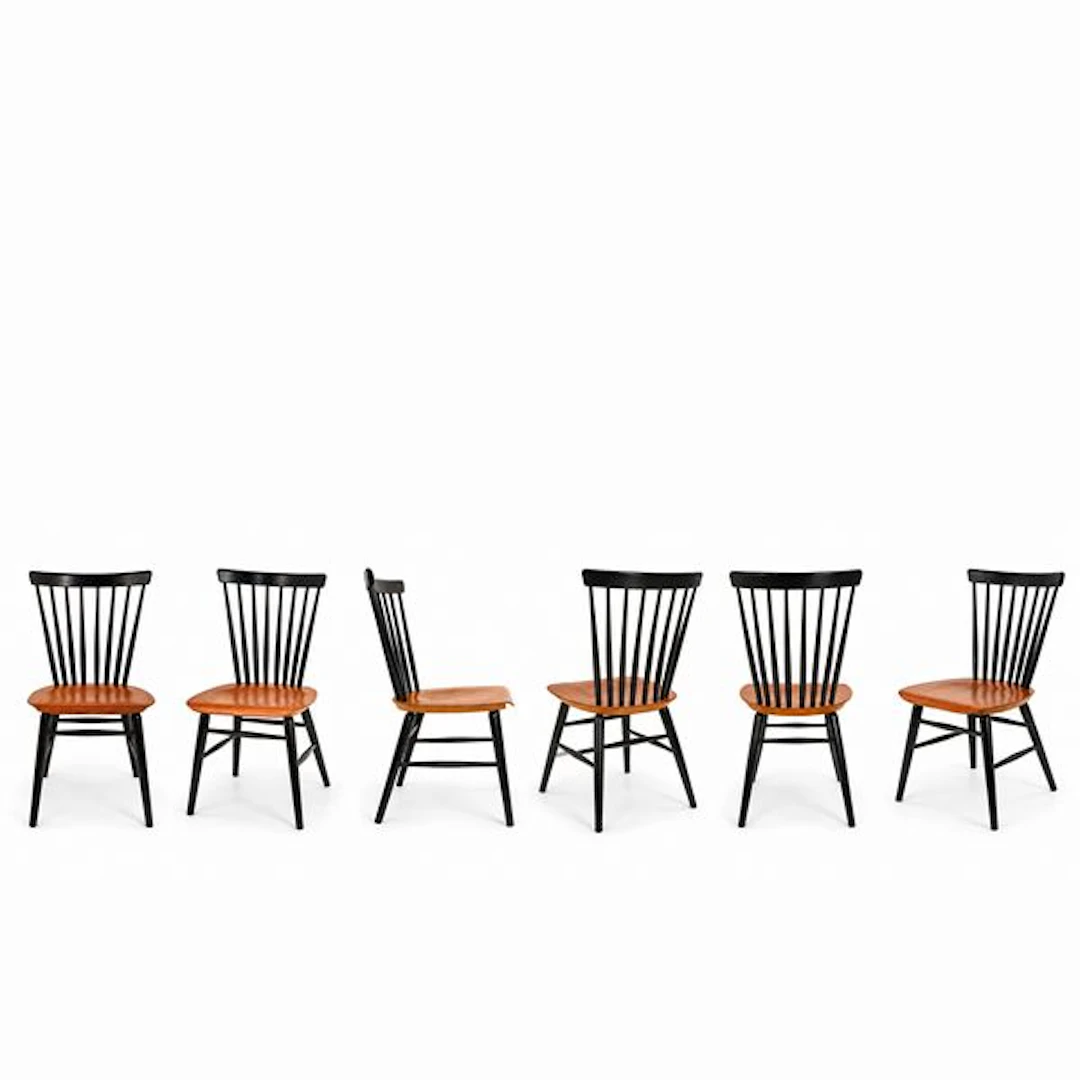 N°6 Sedie scandinave - Ilmari Tapiovaara (Helsinki, 1914 - 1999)