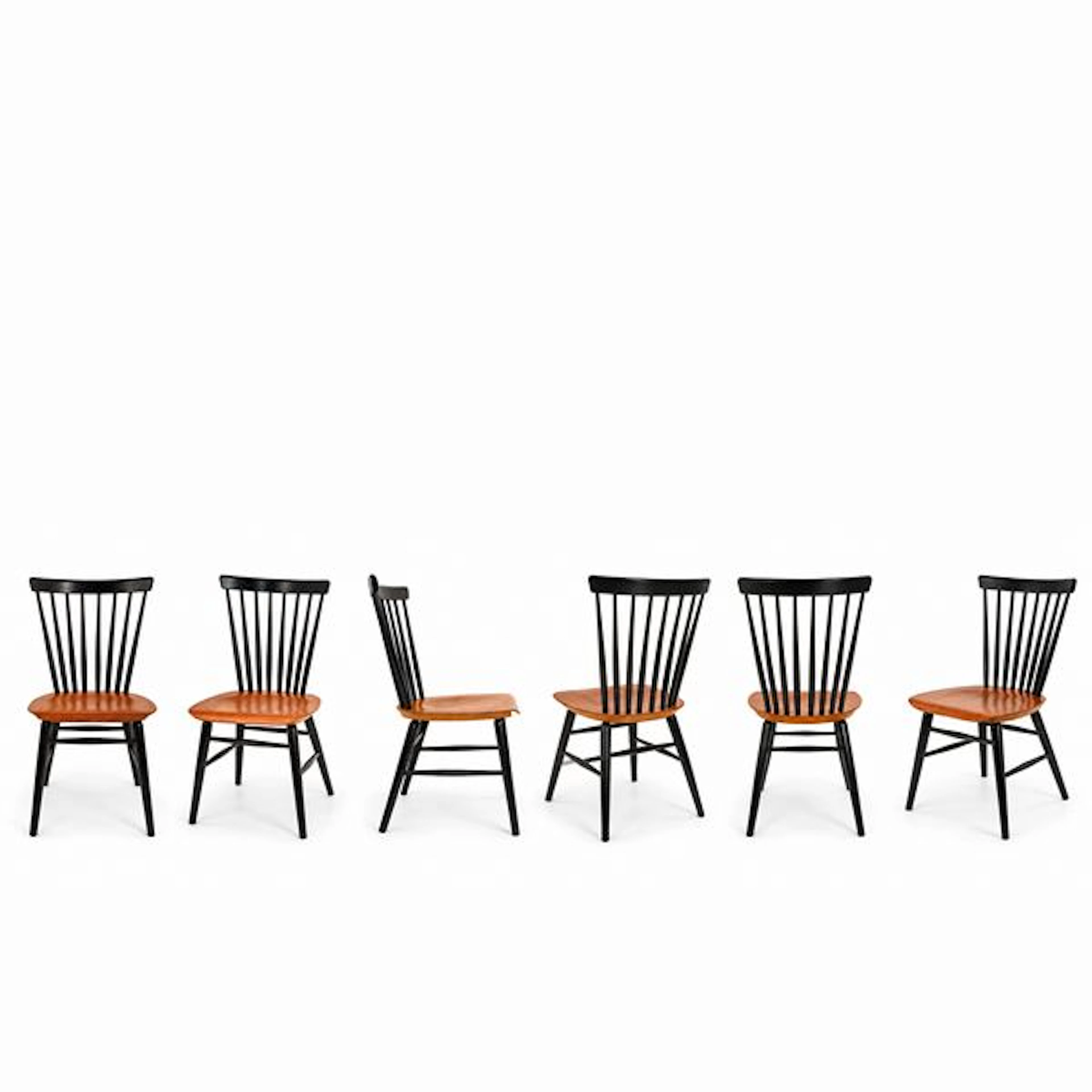 N°6 Sedie scandinave - Ilmari Tapiovaara (Helsinki, 1914 - 1999)