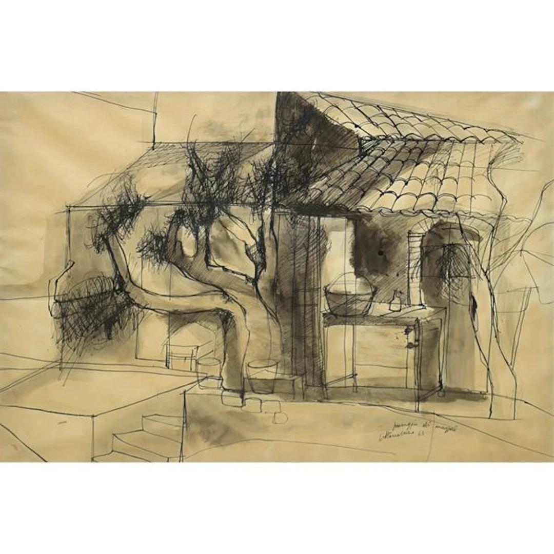 Paesaggio di Mazzarò, 1963 - Vittorio Urso