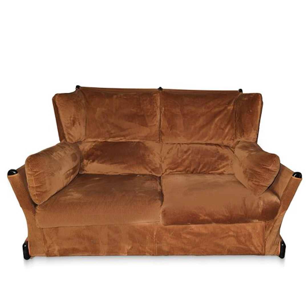 Divano mod. Viola d'amore marrone - Piero Martini Per Cassina