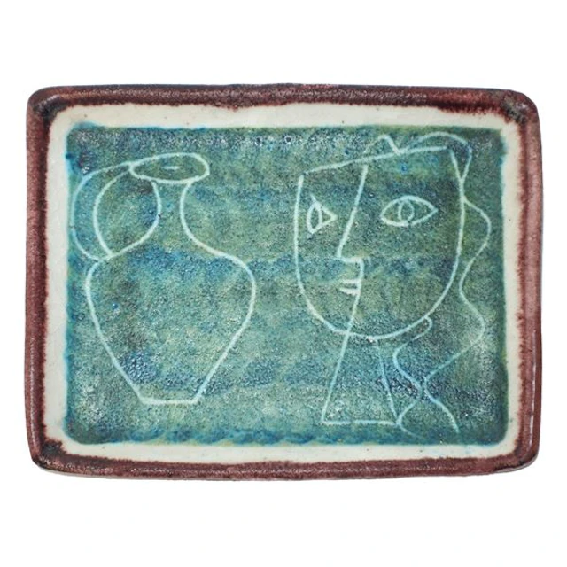 Vassoietto, 1940/1950 - Guido Gambone (Montella, 1909 - Firenze, 1969)