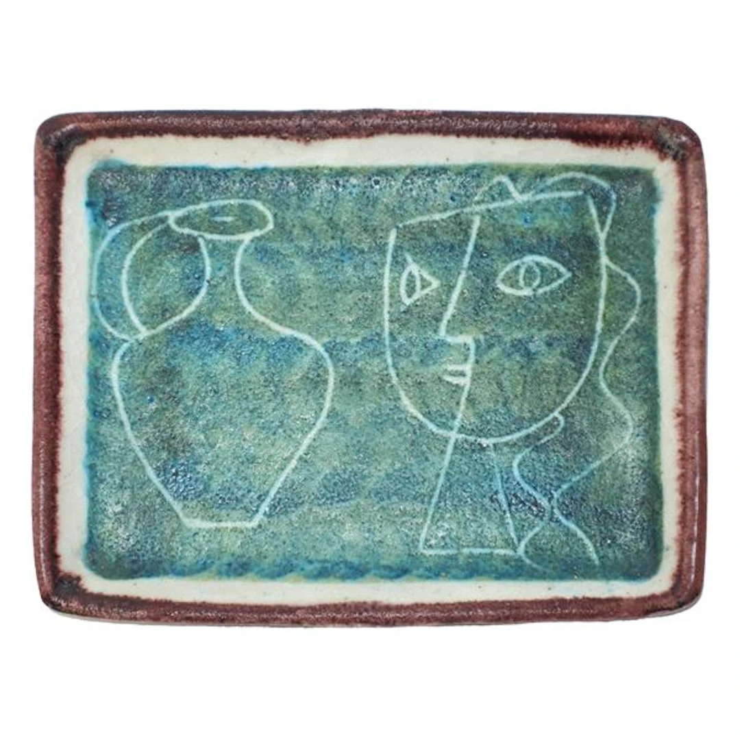 Vassoietto, 1940/1950 - Guido Gambone (Montella, 1909 - Firenze, 1969)