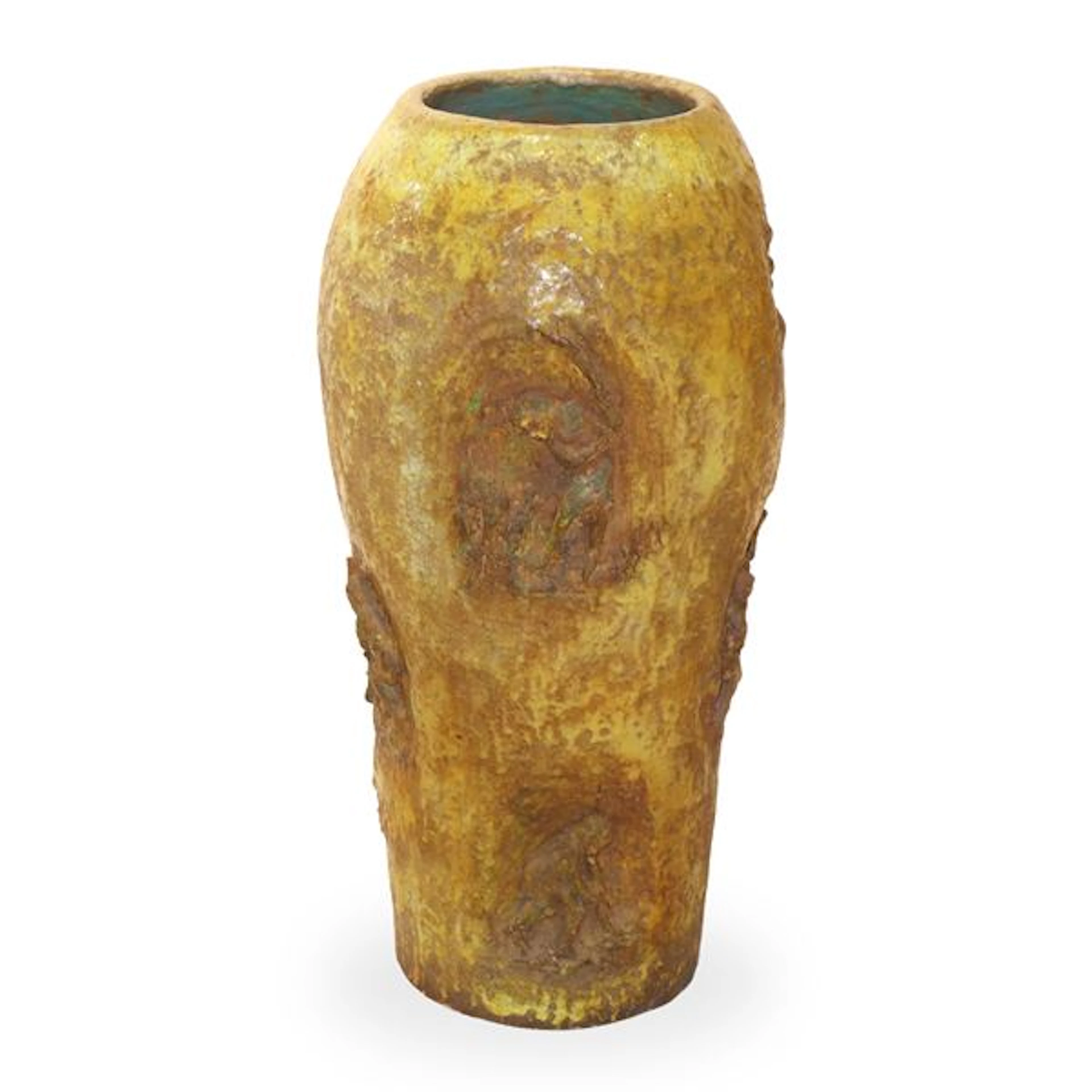 Grande vaso in maiolica
