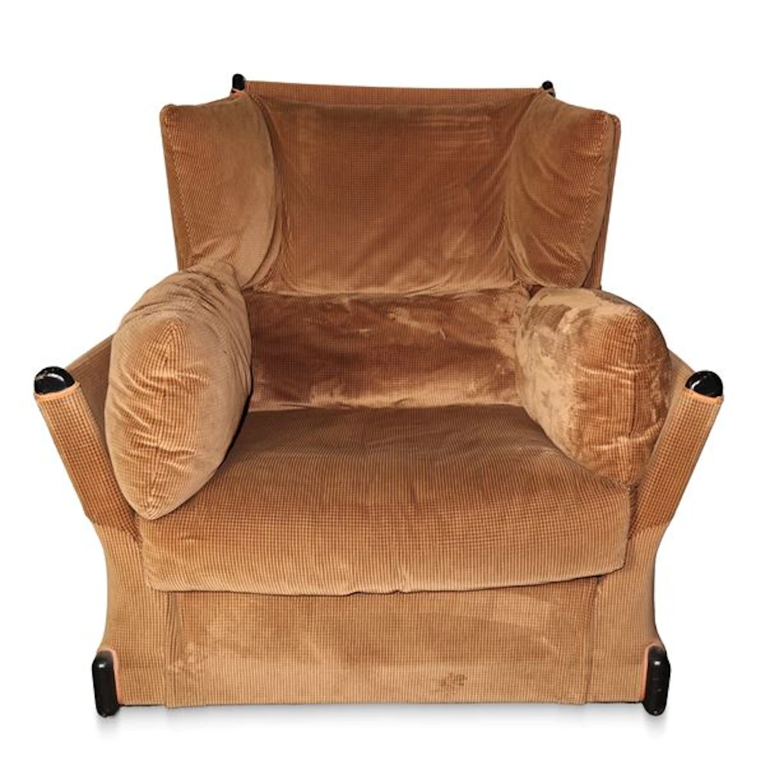 Poltrona Viola D'amore marrone - Piero Martini Per Cassina