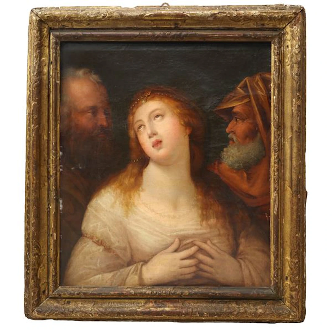 Susanna e i vecchioni, XVII sec.