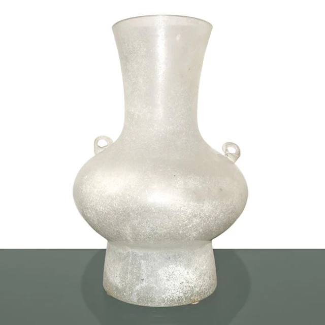 Vaso in vetro scavo manifattura Seguso - Seguso Murano © (Murano