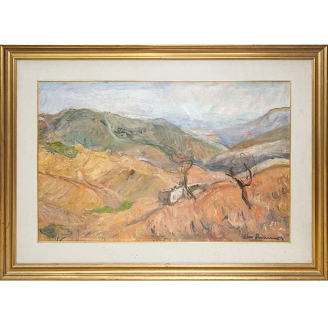 Paesaggio siciliano, Monti Nebrodi, XX secolo - Elio Romano (Trapani