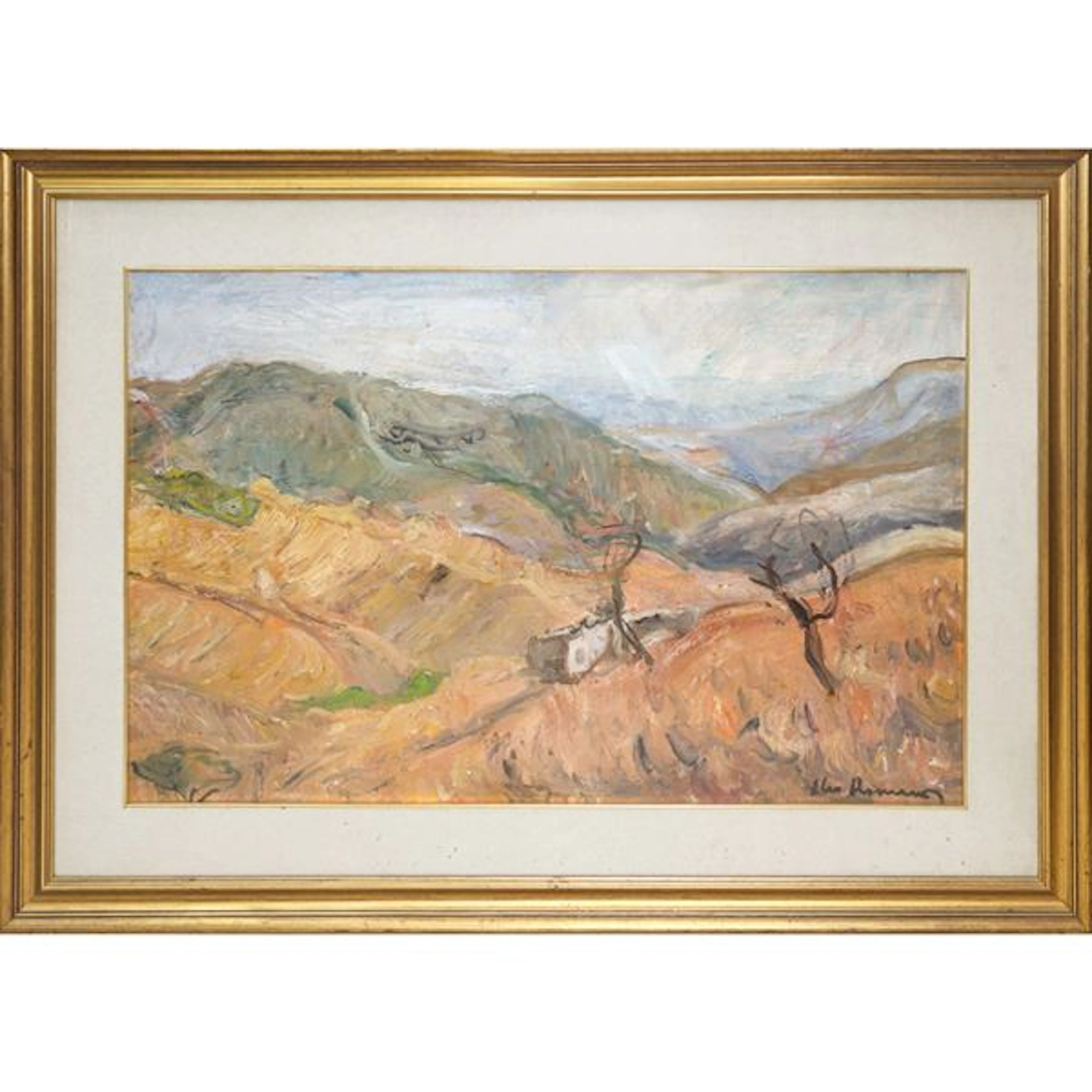 Paesaggio siciliano, Monti Nebrodi, XX secolo - Elio Romano (Trapani