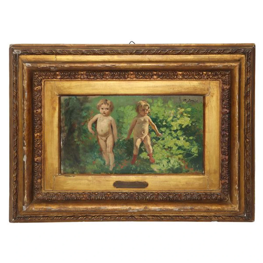 Infanzia D'Adamo - Pio Joris (Roma, 1843 - Roma, 1921)