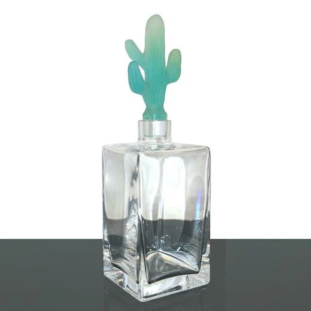 Caraffa da wisky in cristallo modello cactus - Joseph Hilton McConnico