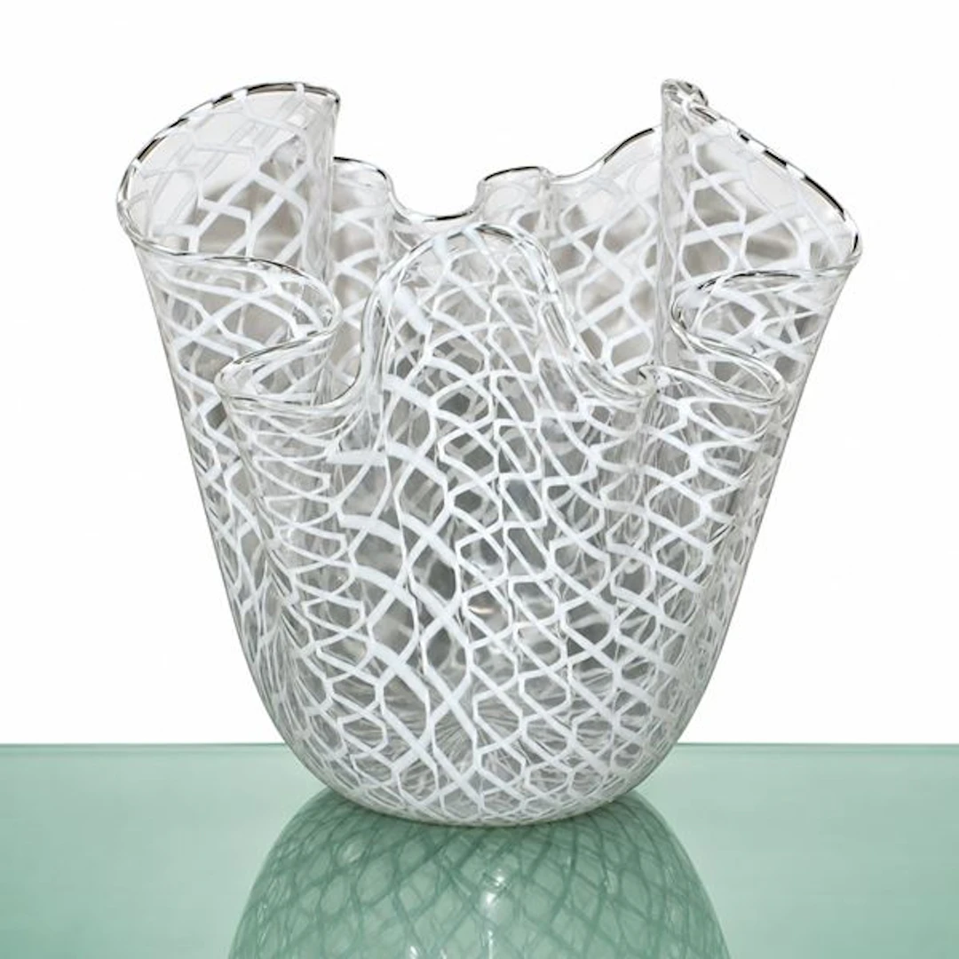 Vaso modello "fazzoletto", 2004 - Fulvio Bianconi per Venini