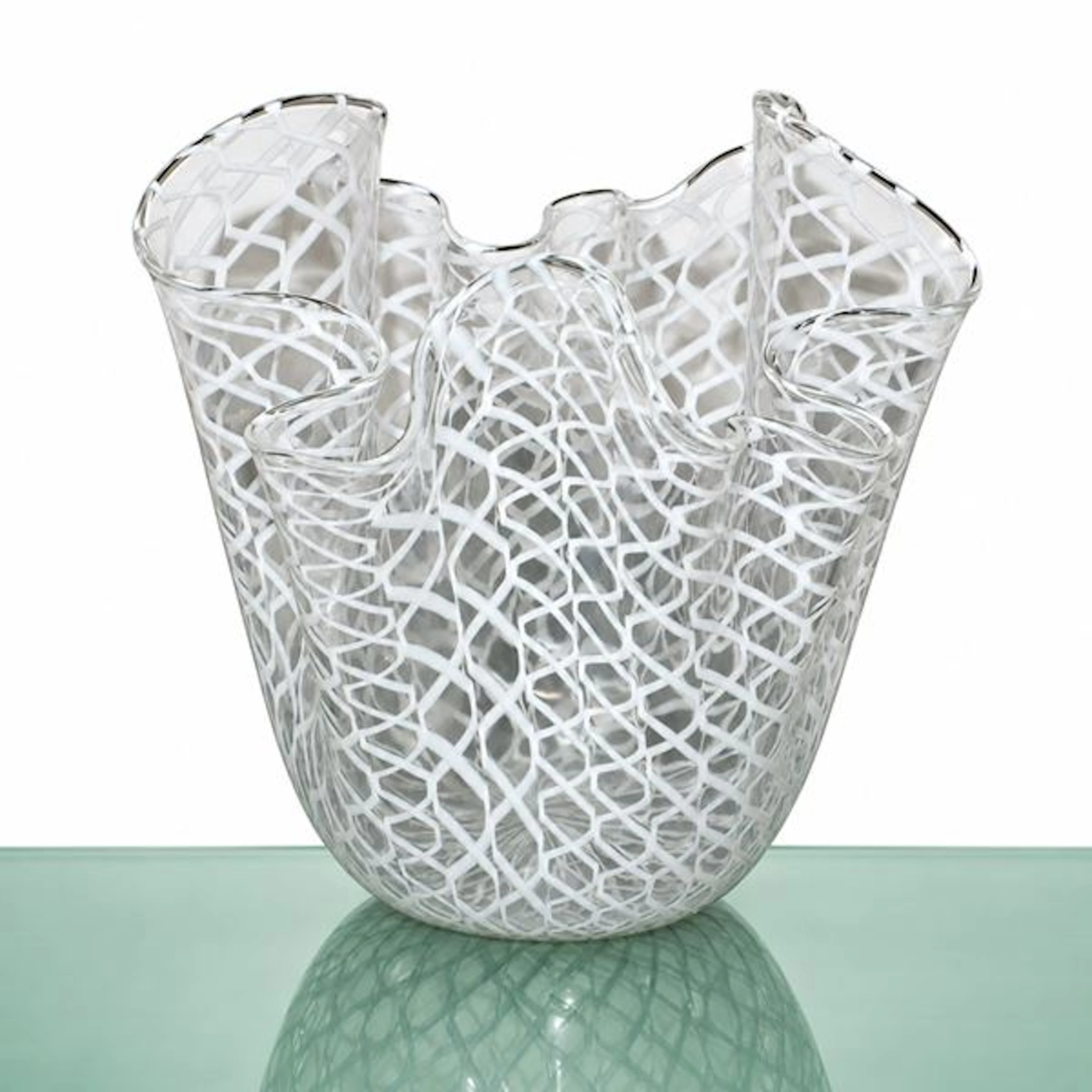 Vaso modello "fazzoletto", 2004 - Fulvio Bianconi per Venini