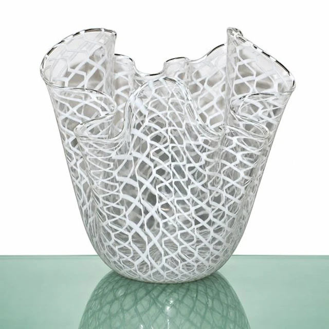 Vaso modello "fazzoletto", 2004 - Fulvio Bianconi per Venini