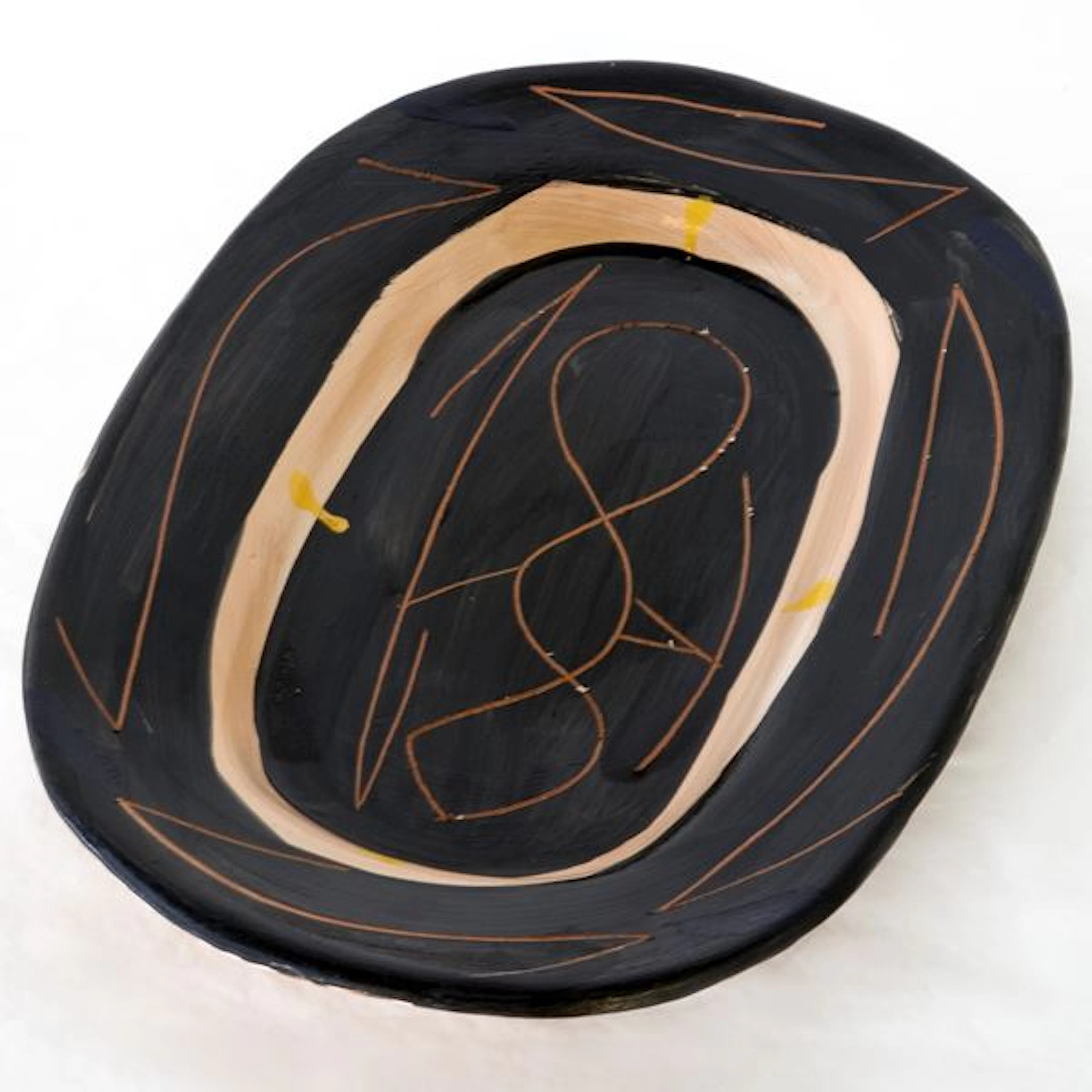 Piatto ovale, 2000 - Tommaso Cascella © (Roma, 1951)