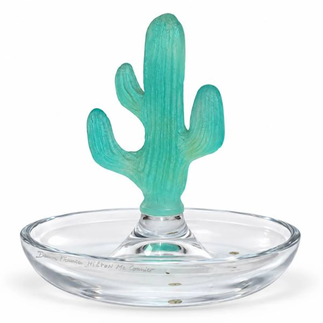 Svuotatasche Cactus in cristallo - Joseph Hilton McConnico per Daum France