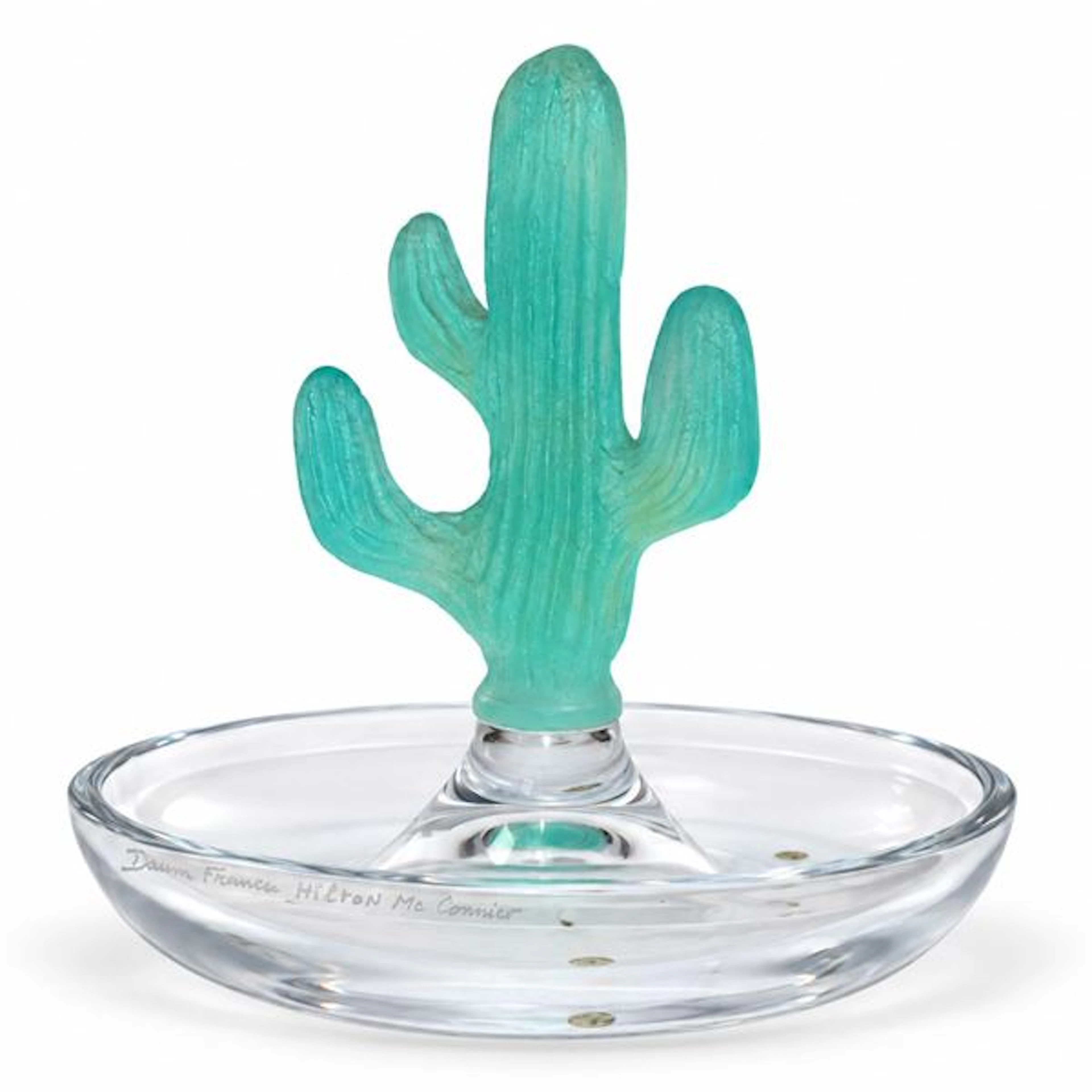 Svuotatasche Cactus in cristallo - Joseph Hilton McConnico per Daum France