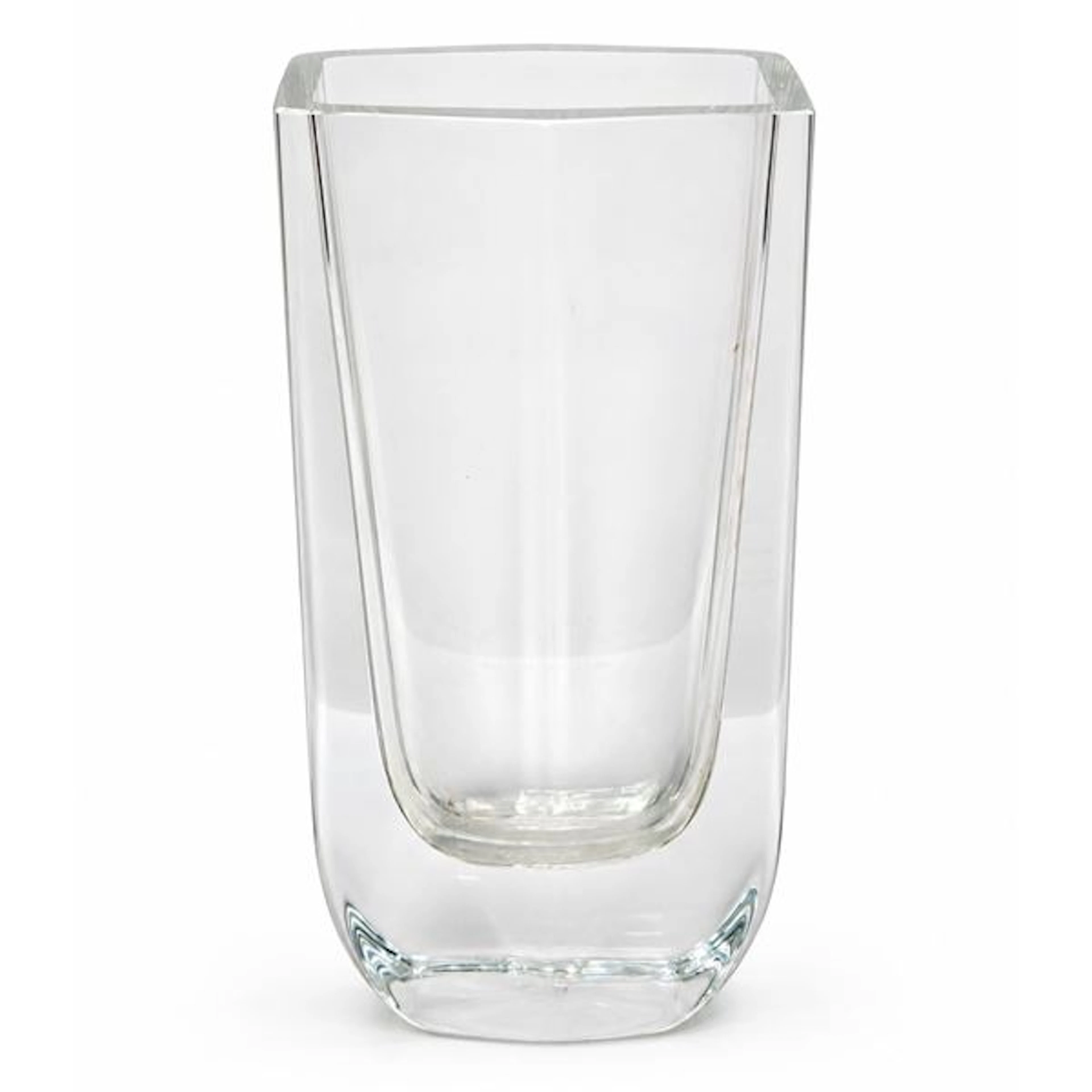 Vaso in cristallo trasparente Edenfalk - Kosta Boda © (Kosta, Sweden, 1742)
