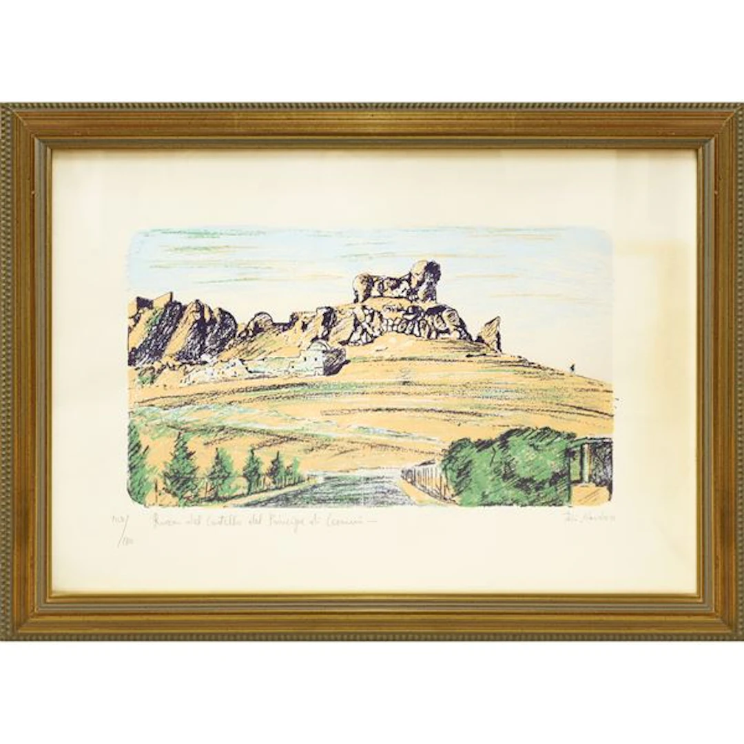 Rocca del Castello del Principe di Cerami, 1997 - Cesare Di Narda