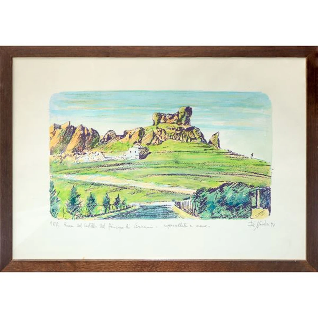 Rocca del Castello del Principe di Cerami, 1997 - Cesare Di Narda