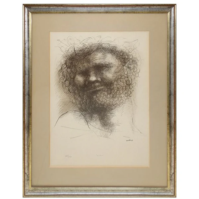 Ritratto d'uomo, 1983 - Domenico Tudisco Mimmo Tudisco (Catania, 1919