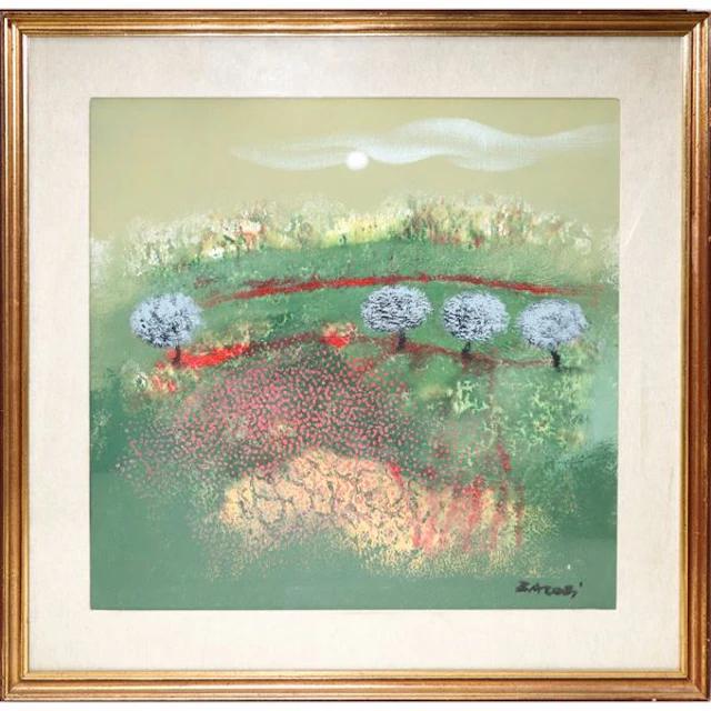 Paesaggio, XX sec. - Manlio Bacosi (1921 - 1998)