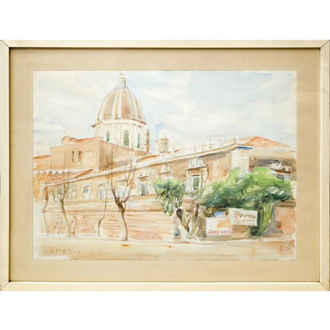 Palazzo Biscari Catania, 24/2/1974 - Carmelo Comes (Catania, 1905